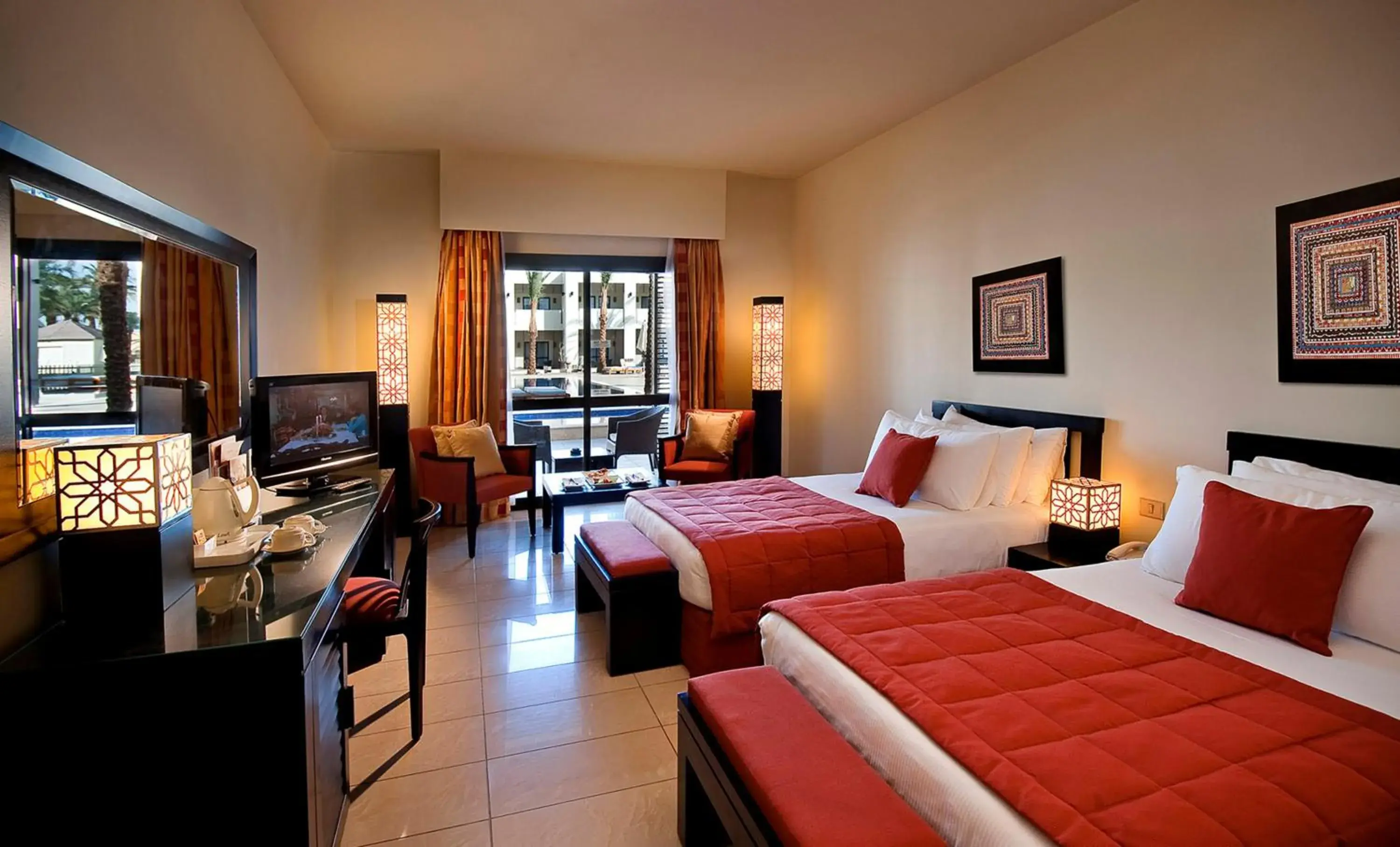 Bed in Sentido Reef Oasis Aqua Park Resort Bed in Sentido Reef Oasis Aqua Park Resort