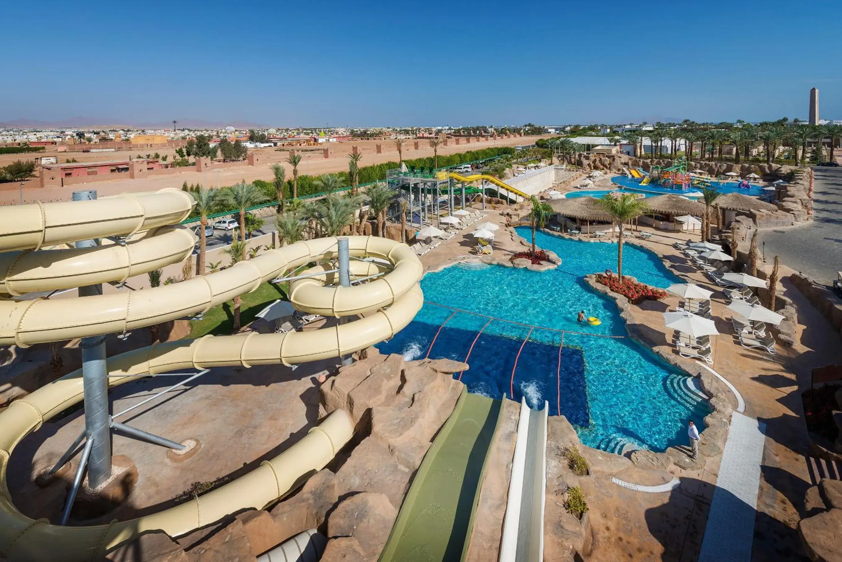 Aqua park, Bird's-eye View in SENTIDO Reef Oasis Aqua Park Resort