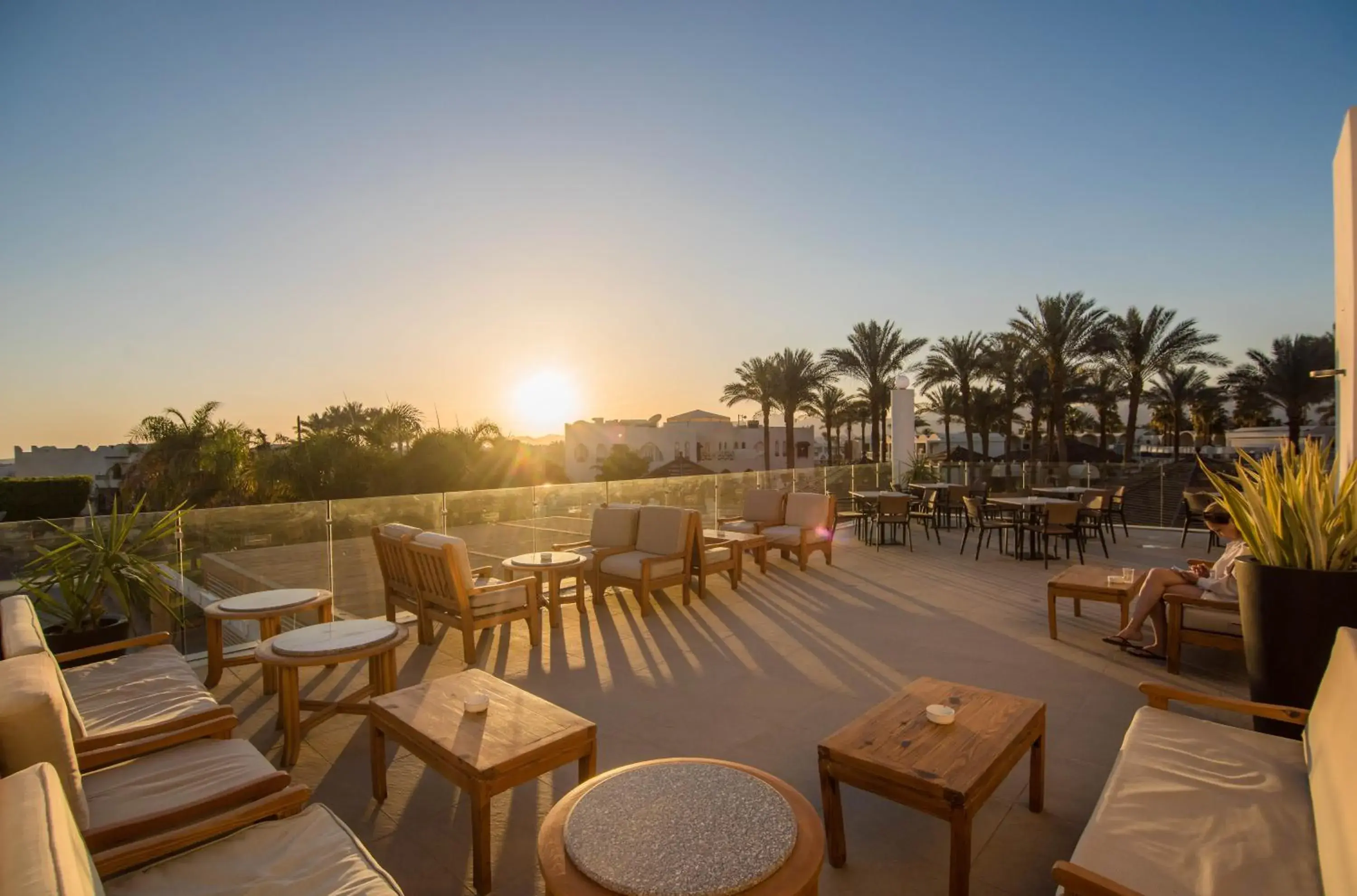 Patio in SENTIDO Reef Oasis Aqua Park Resort