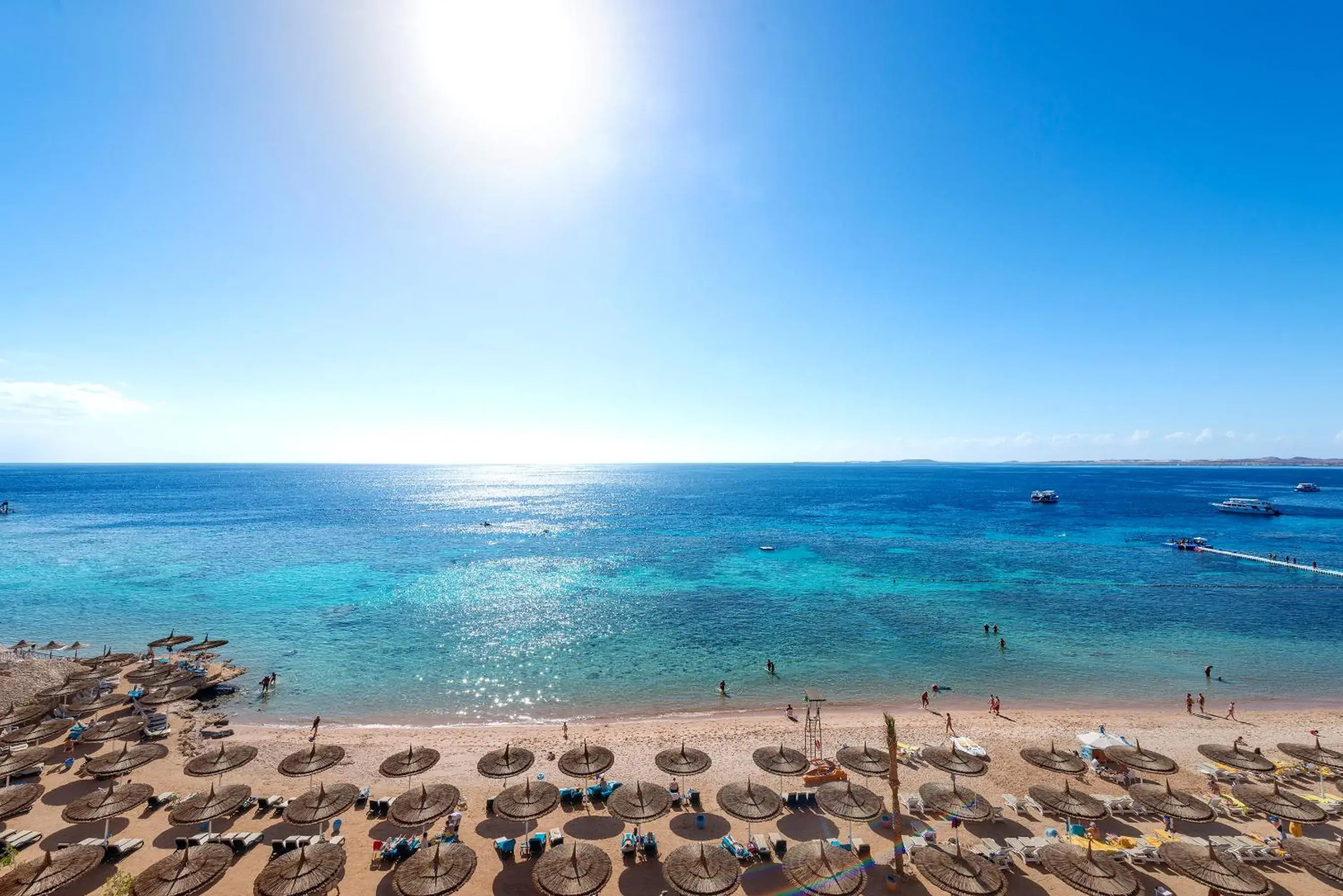 Beach in SENTIDO Reef Oasis Aqua Park Resort