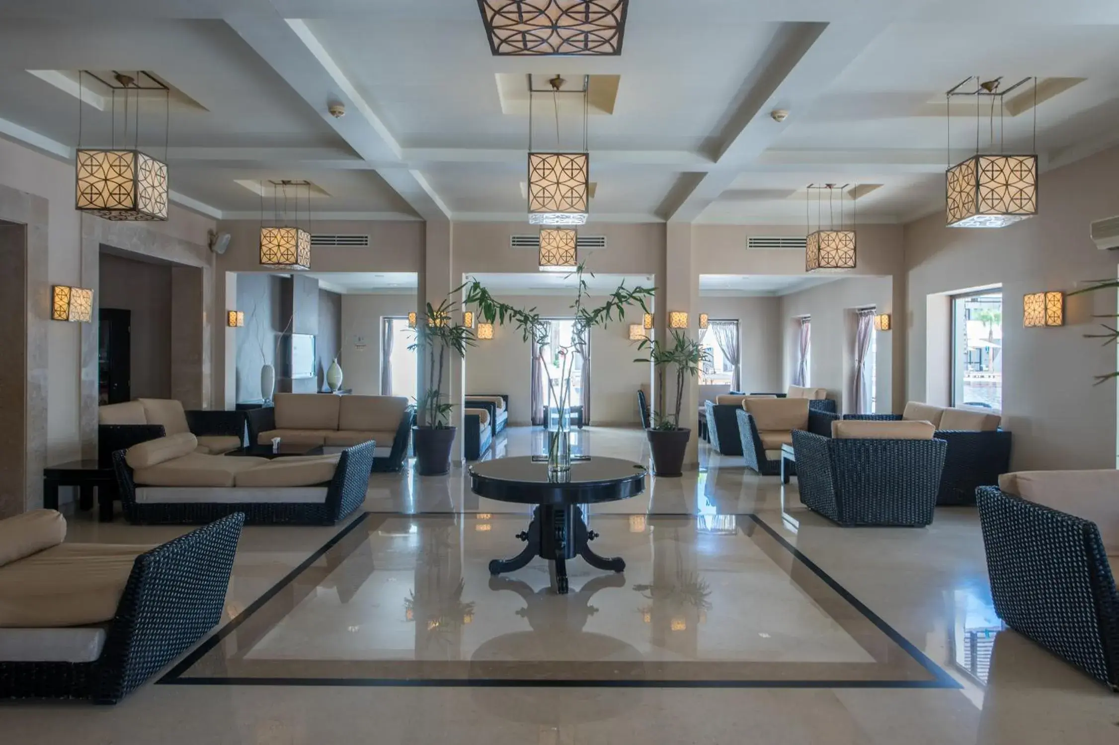 Lobby or reception in SENTIDO Reef Oasis Aqua Park Resort