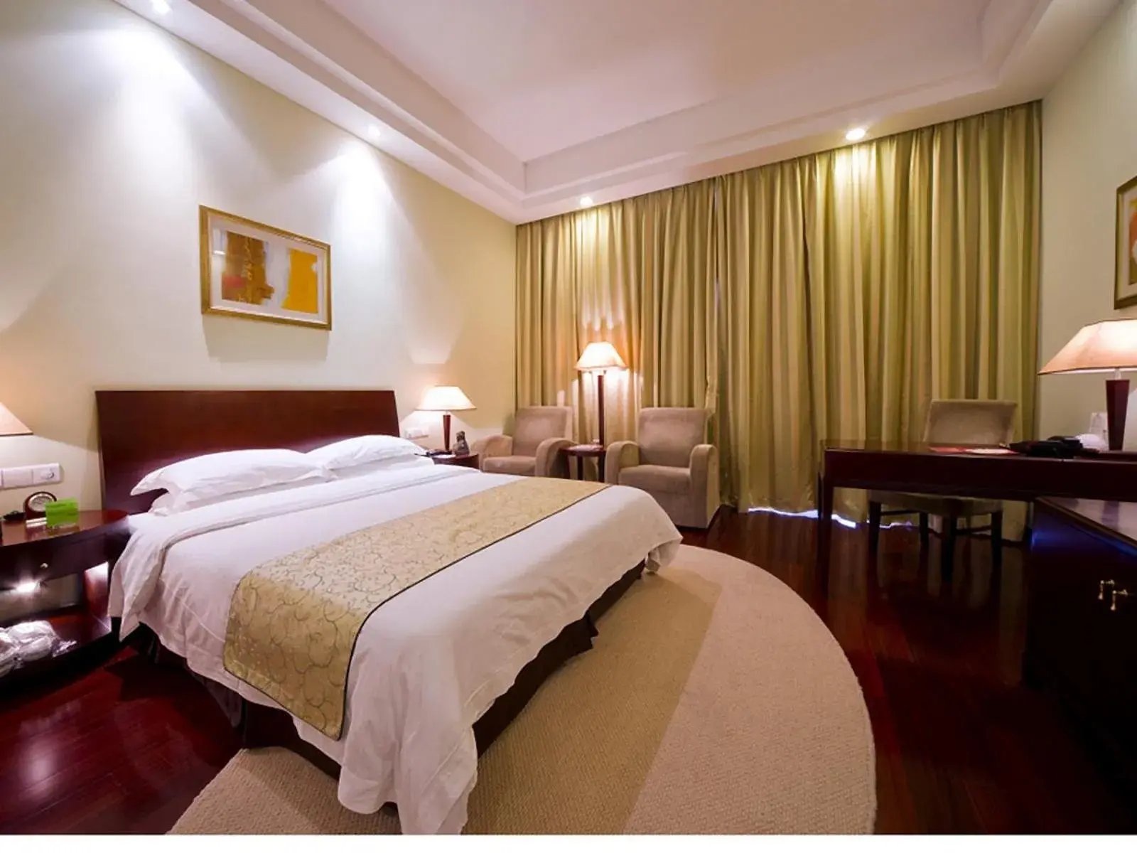 Bed in Ramada Plaza Sino-Bay Shanghai Bed in Ramada Plaza Sino-Bay Shanghai