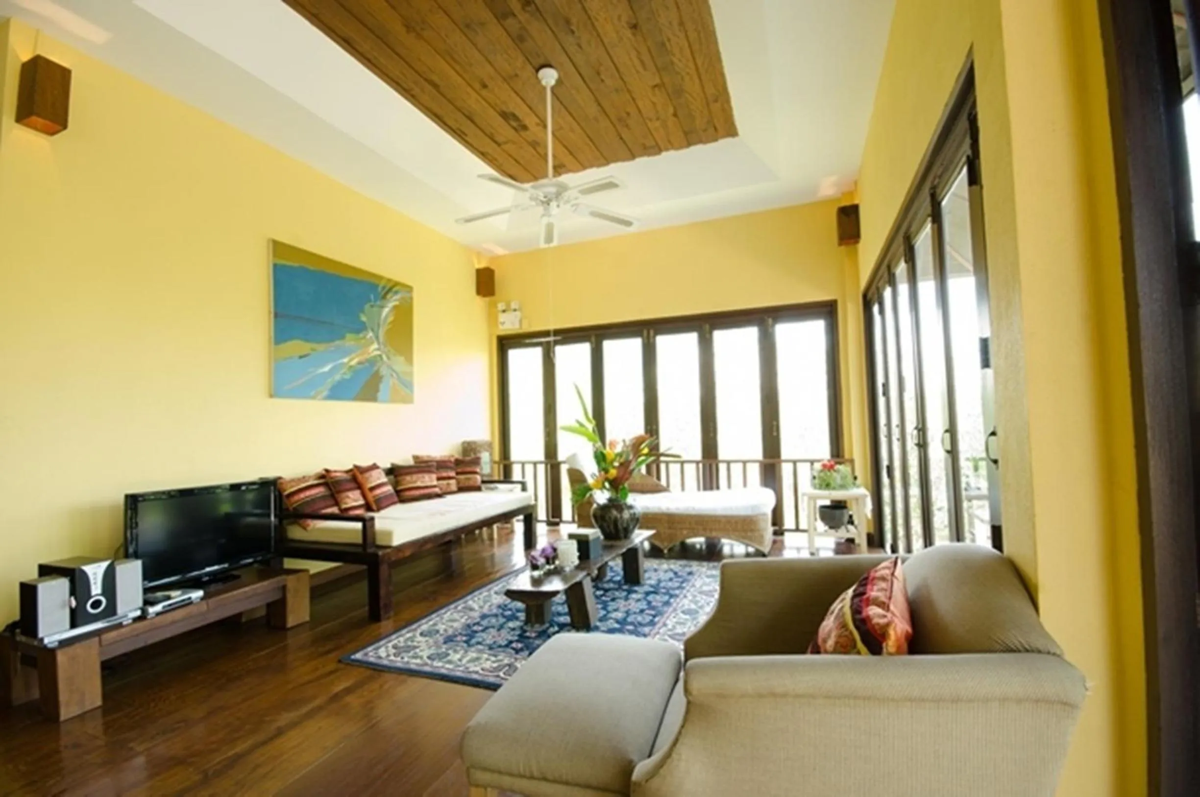 Living room in Villa Khao Phaengma