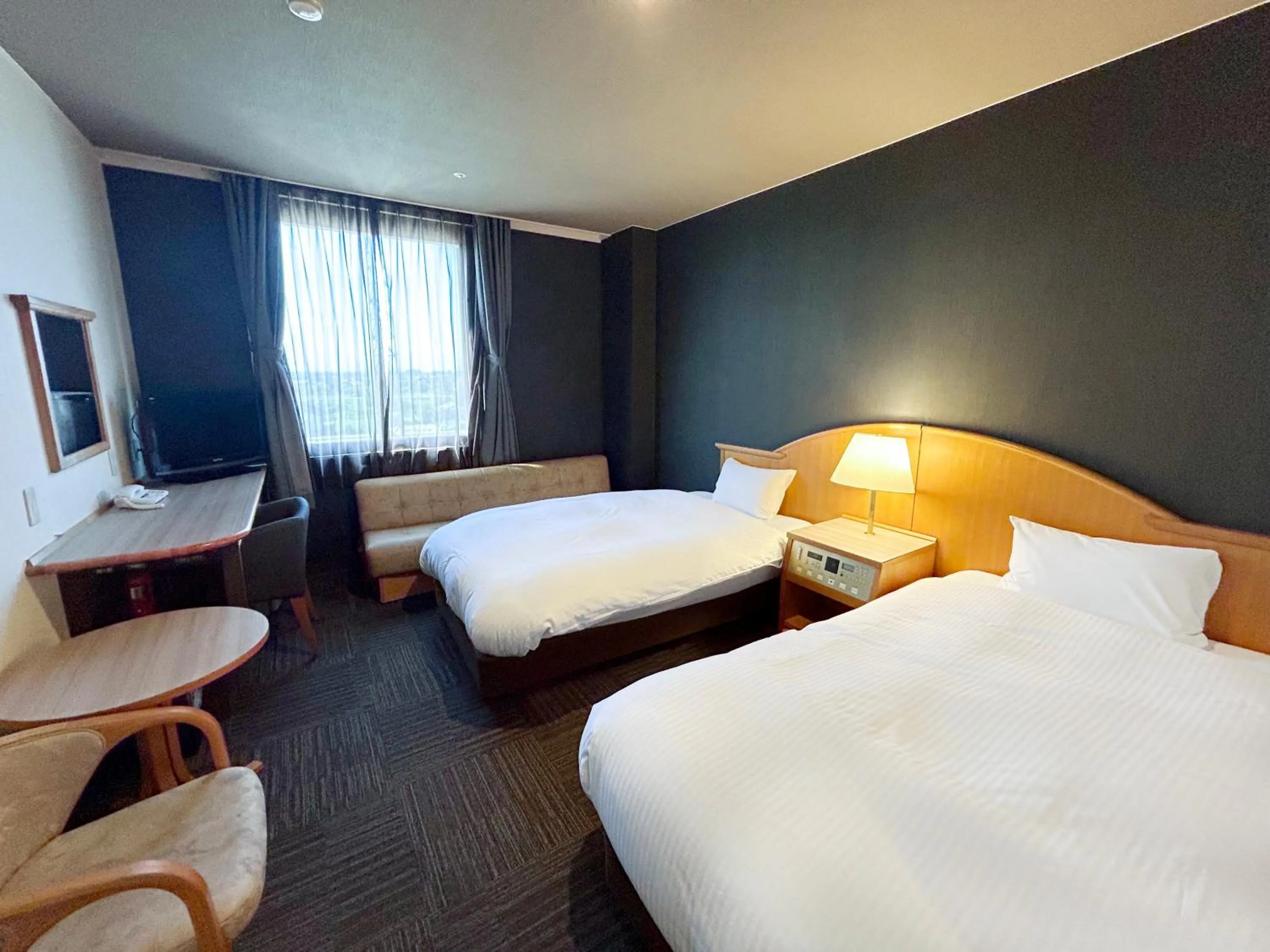 Photo of the whole room, Bed in Route Inn Grantia Komatsu Airport