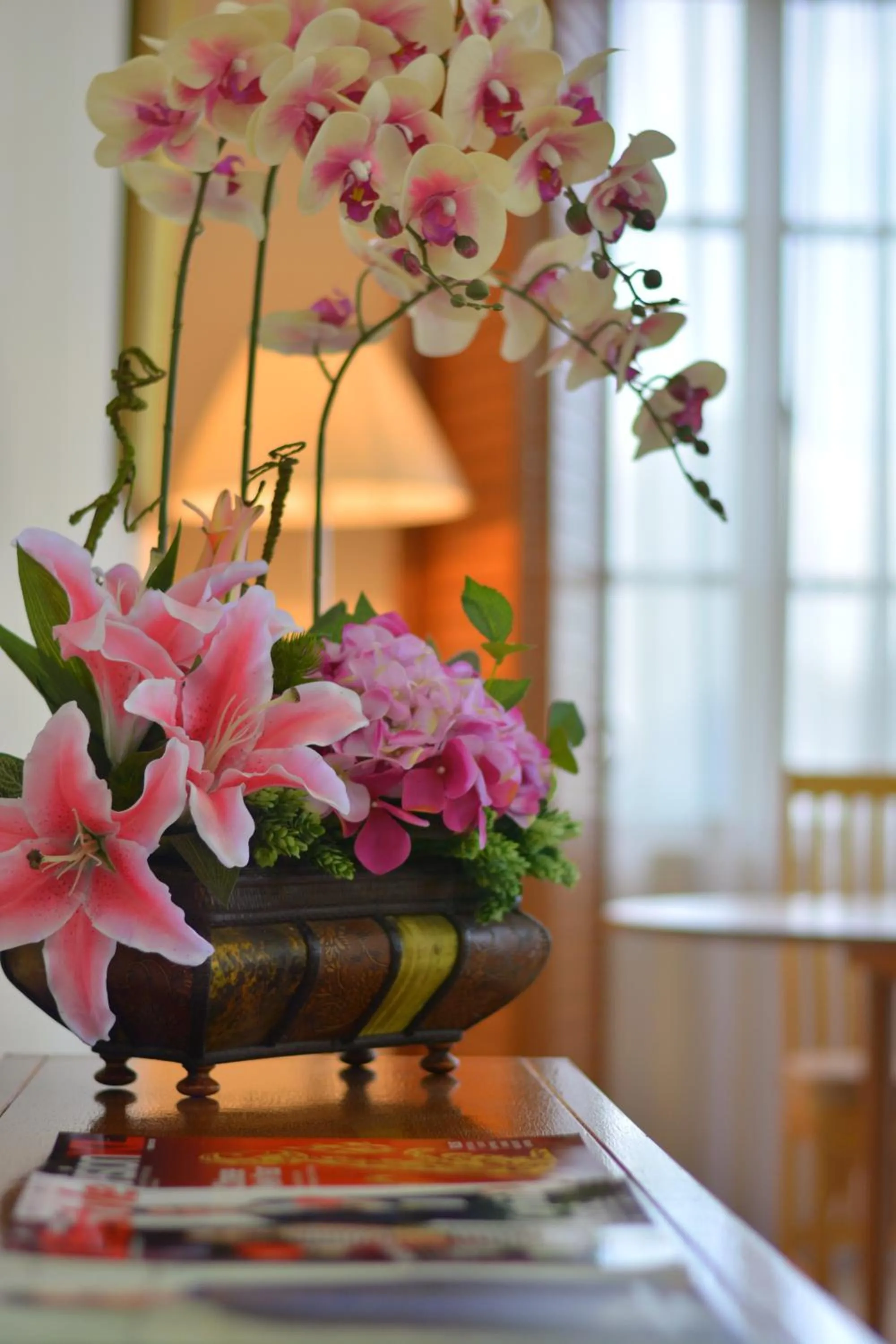 Decorative detail in The Maple Suite