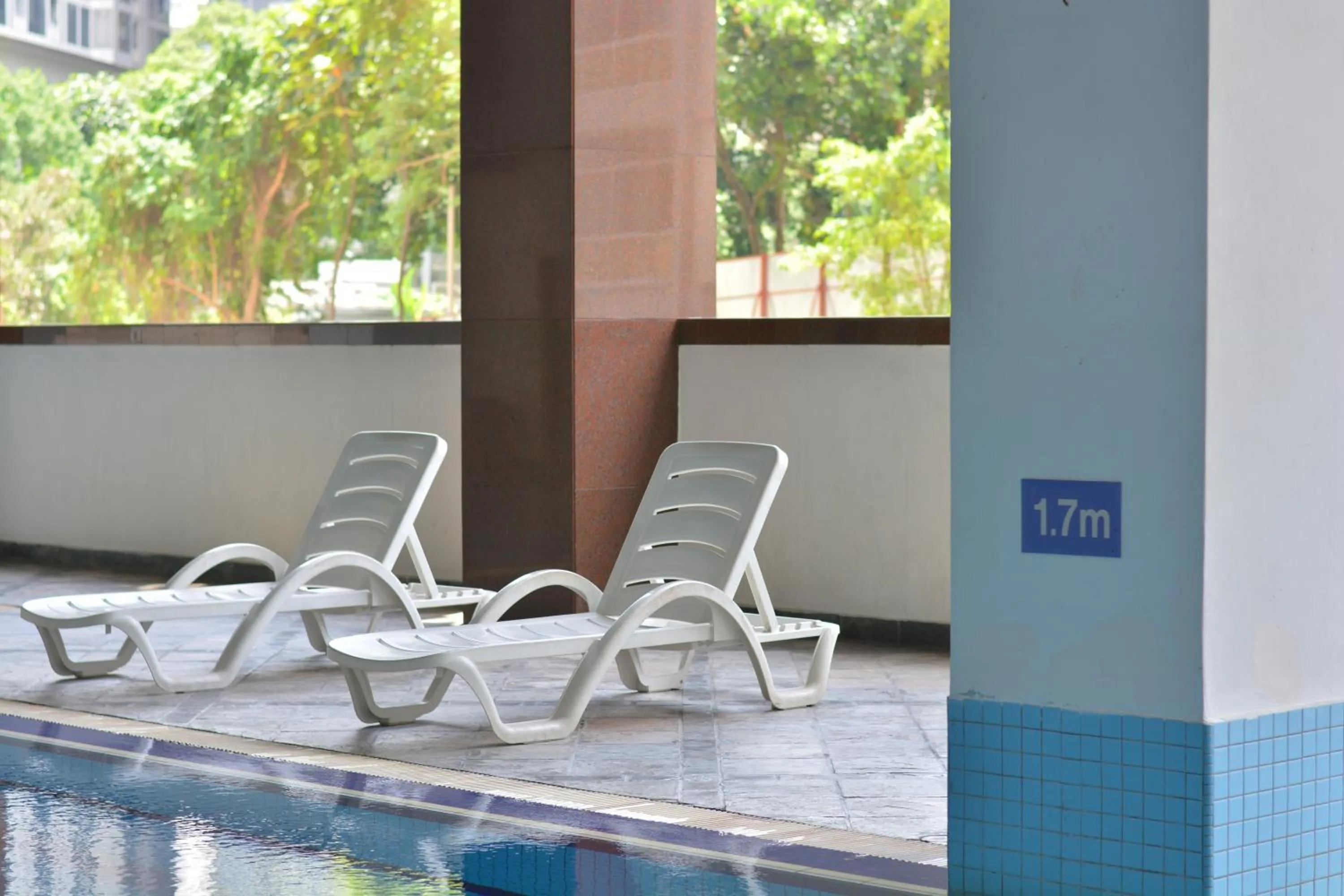 Swimming pool in The Maple Suite