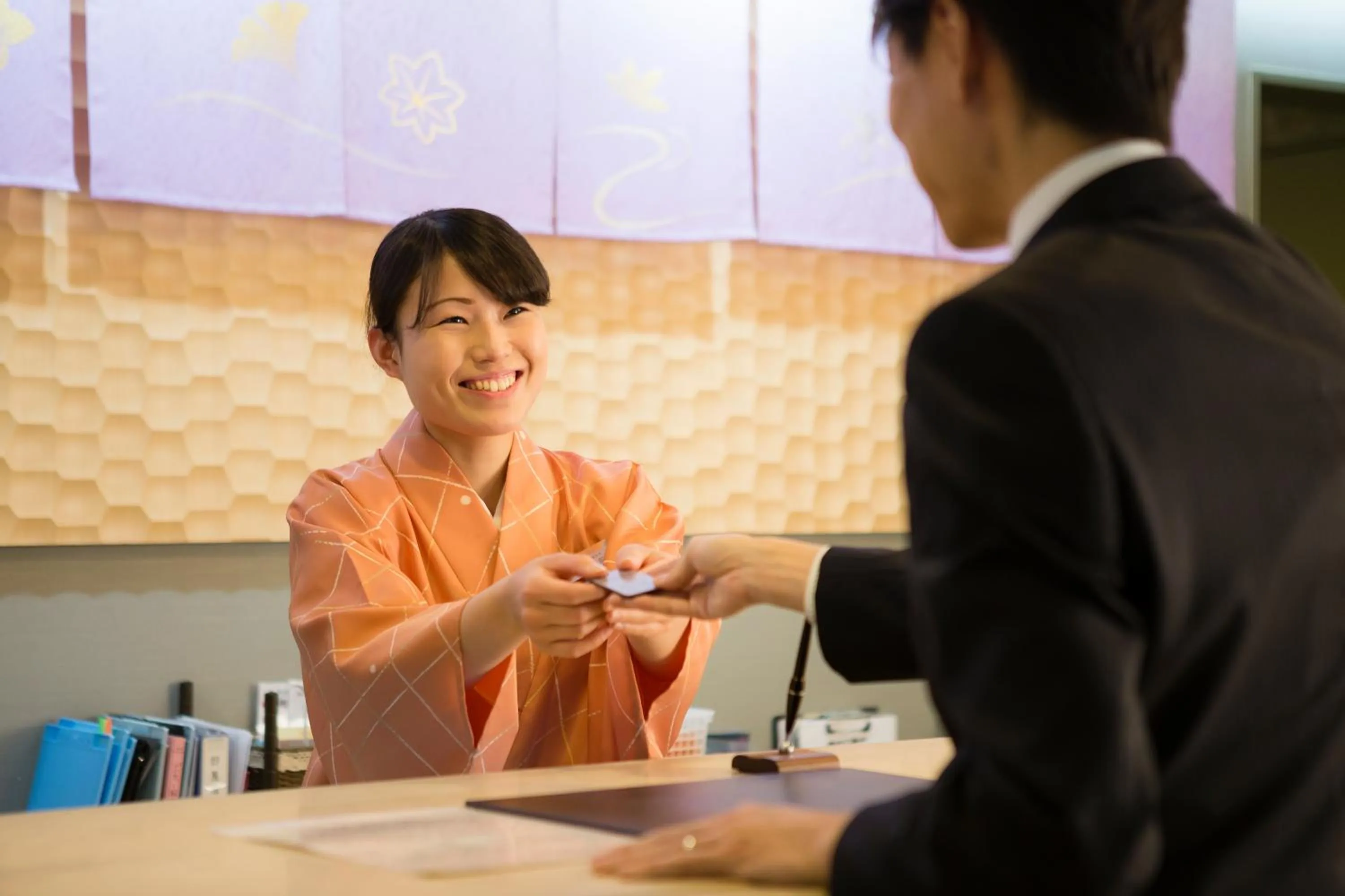 Lobby or reception in Ark Hotel Kyoto -ROUTE INN HOTELS-