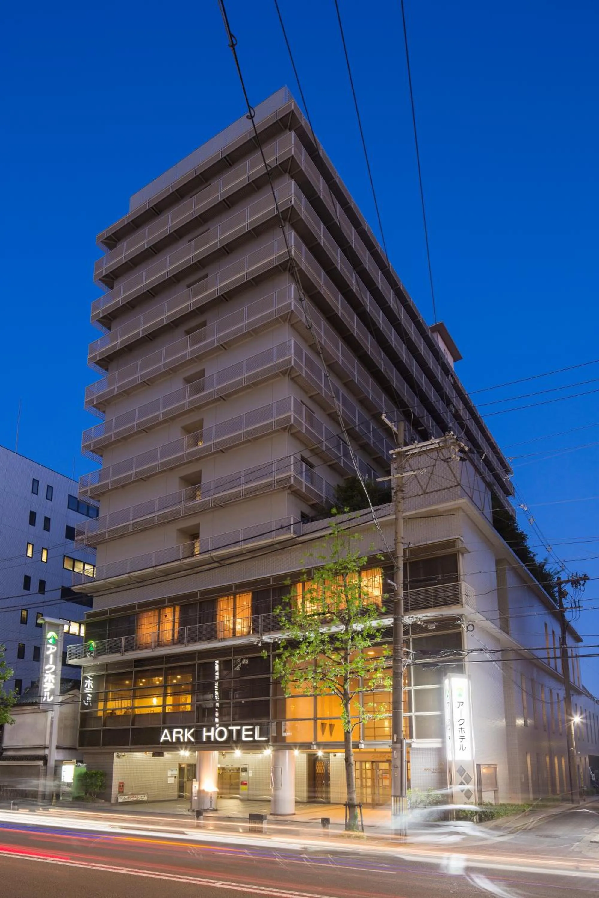 Property Building in Ark Hotel Kyoto -ROUTE INN HOTELS-