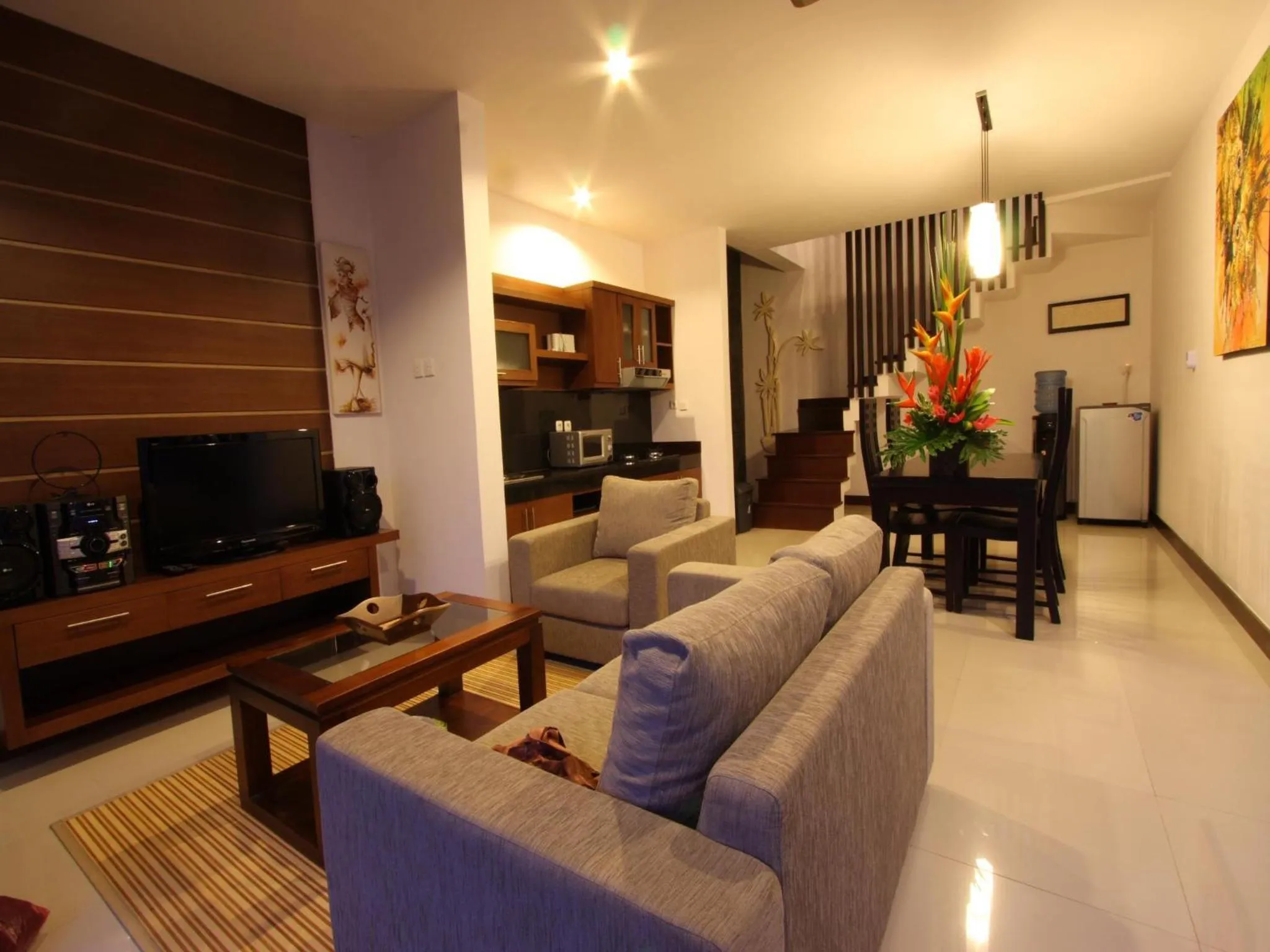 Living room in Grania Bali Villas