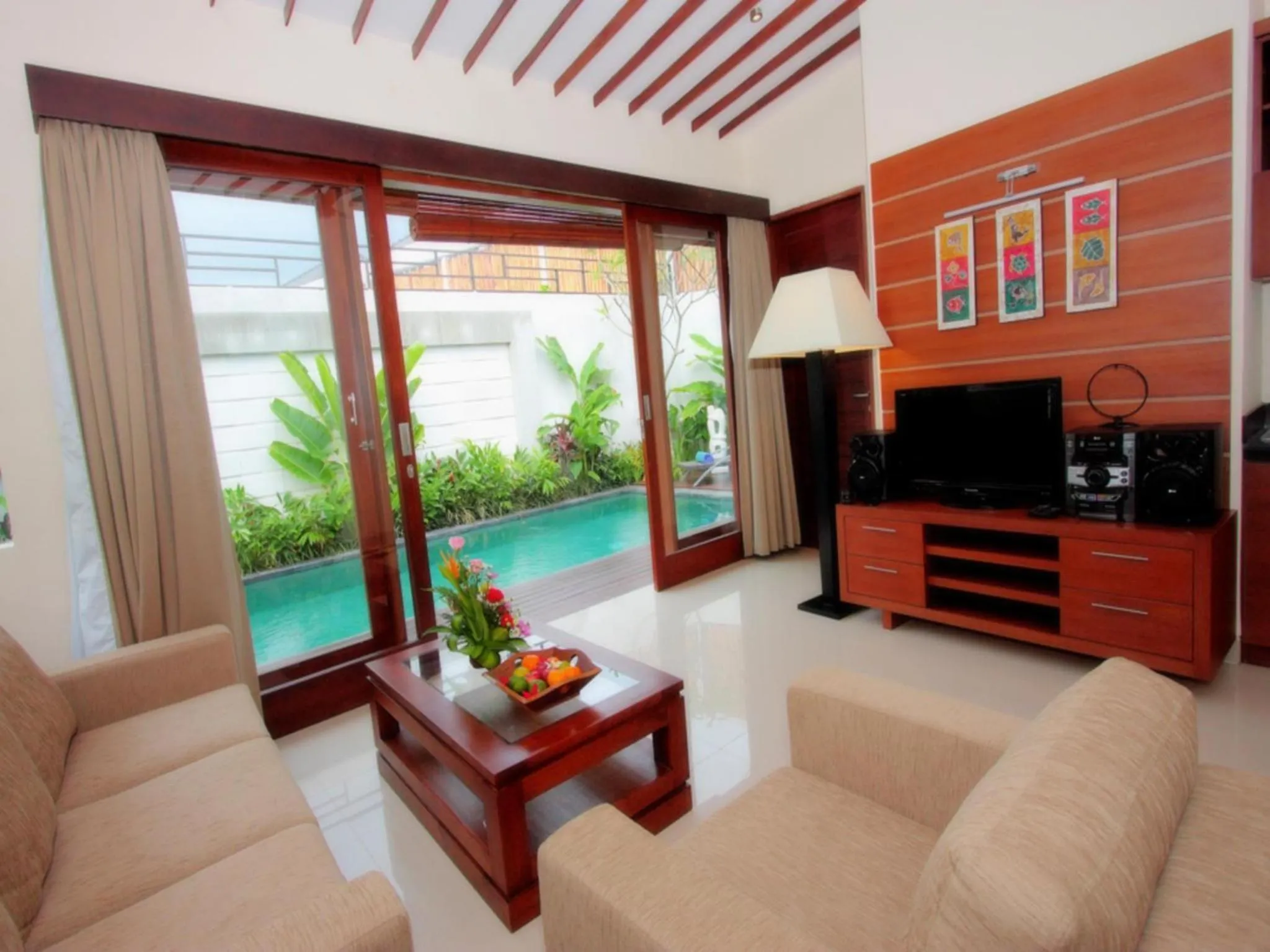 Living room in Grania Bali Villas