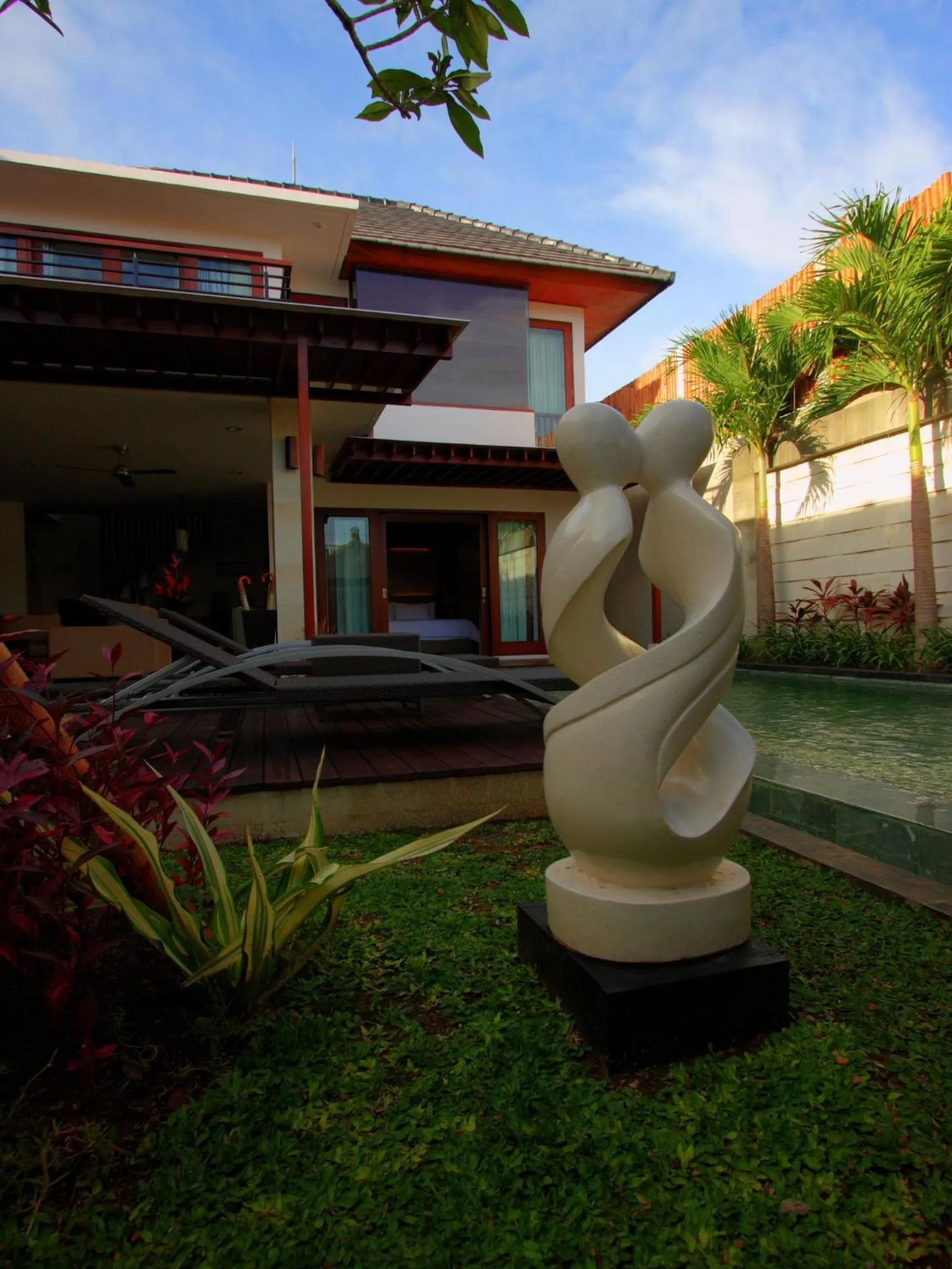 Garden in Grania Bali Villas