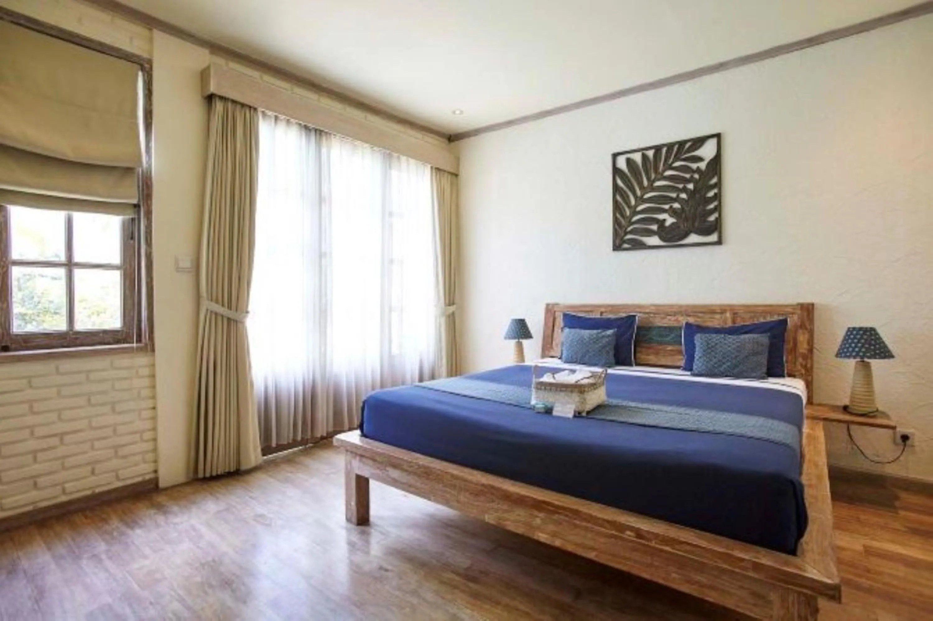 Bed in Artemis Villa Hotel