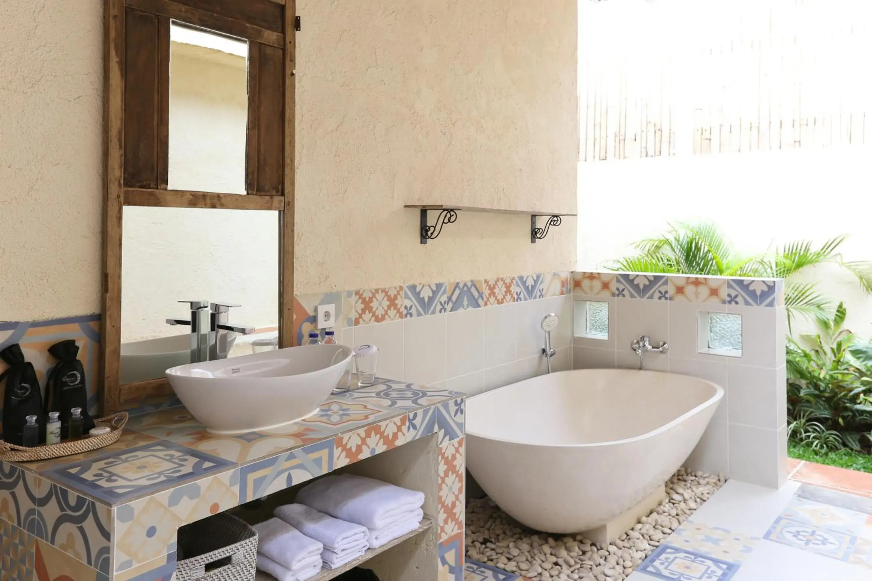 Bathroom in Artemis Villa Hotel Bathroom in Artemis Villa Hotel