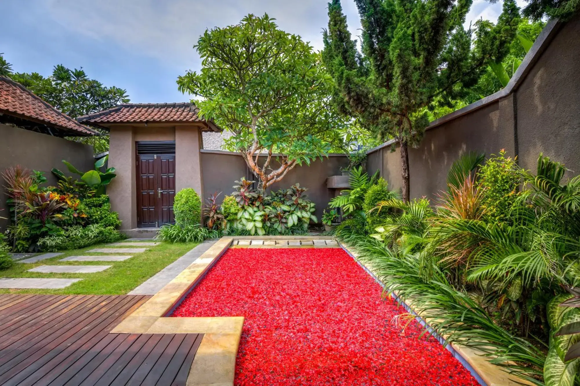Pool view in Gracia Bali Villas & Apartment Managed by Manara Pool view in Gracia Bali Villas & Apartment Managed by Manara