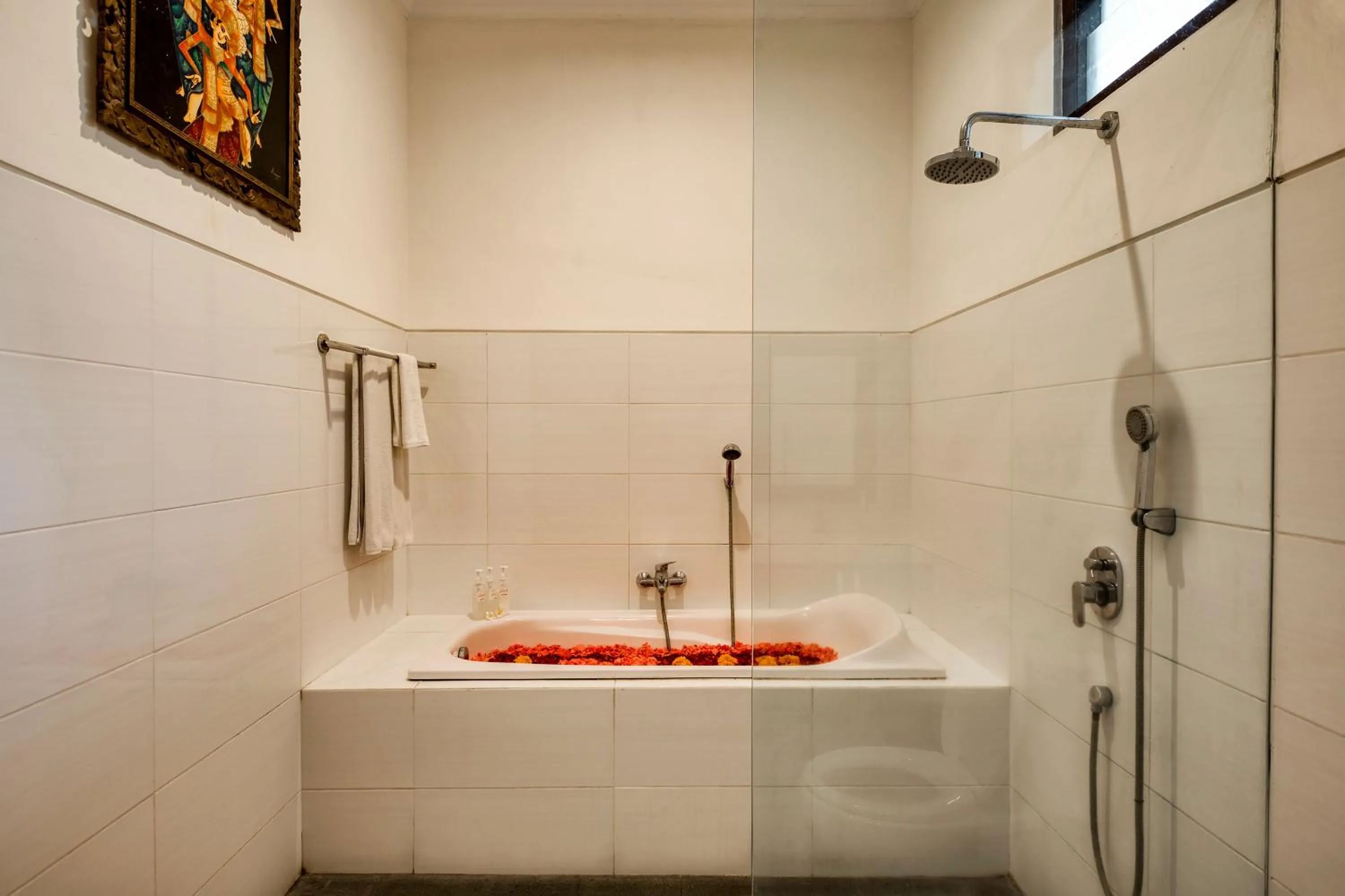 Shower in Gracia Bali Villas & Apartment Managed by Manara