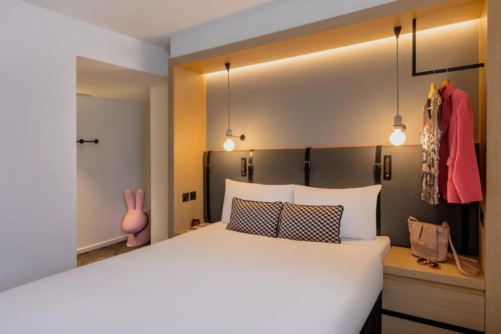 Photo of the whole room, Bed in Assembly Leicester Square