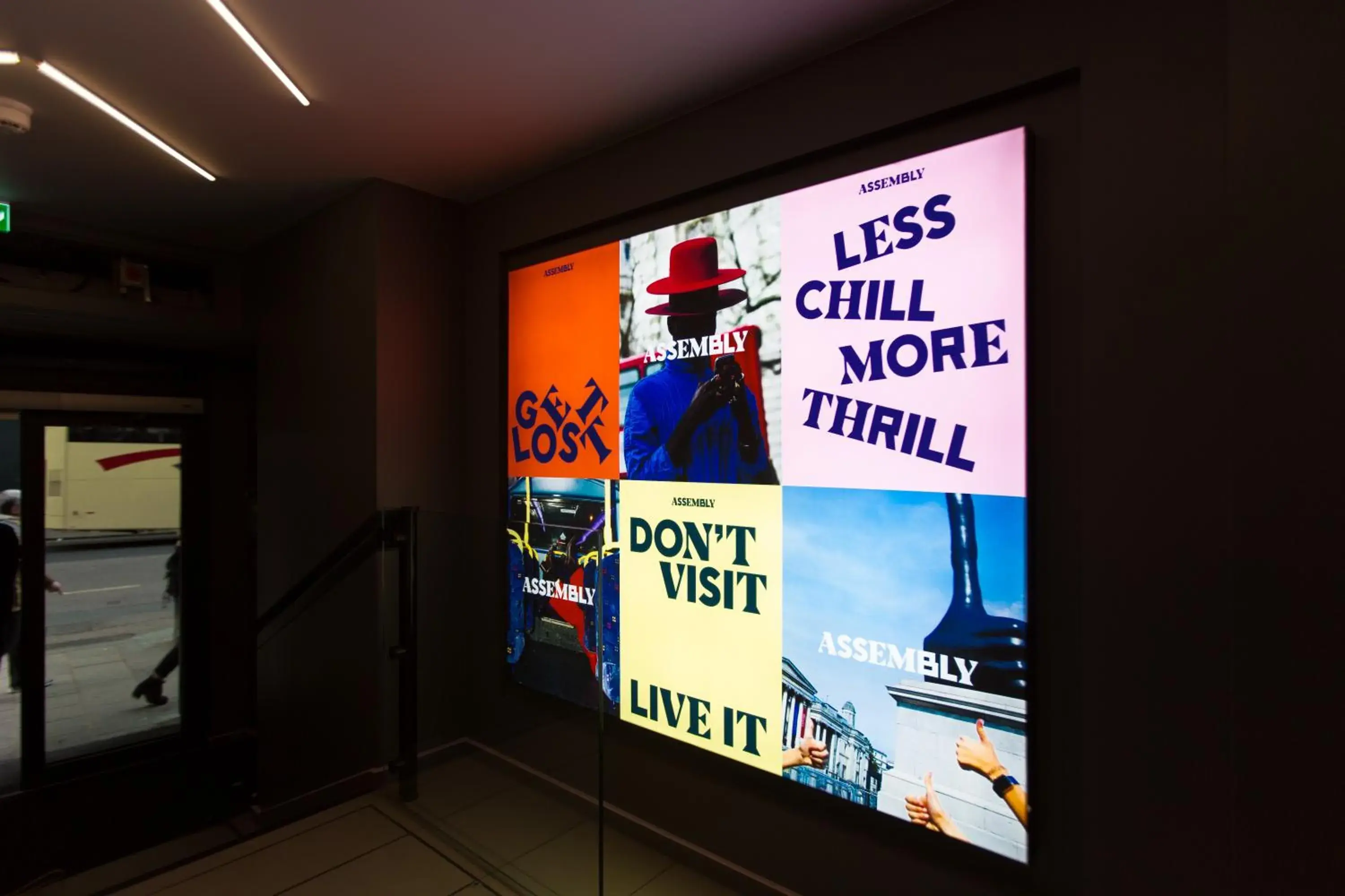 Lobby or reception in Assembly Leicester Square Lobby or reception in Assembly Leicester Square