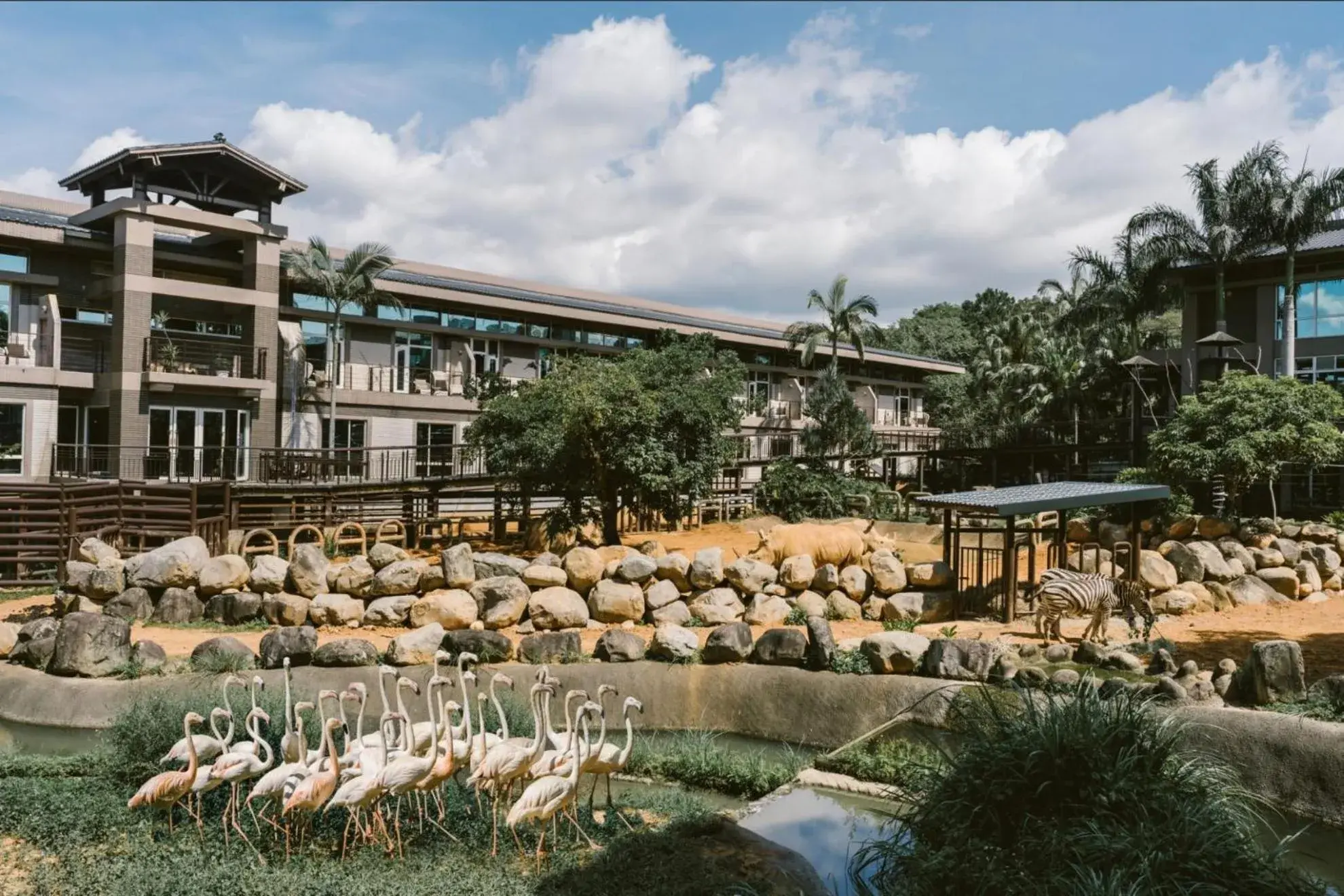 Garden view in Leofoo Resort Guanshi Garden view in Leofoo Resort Guanshi