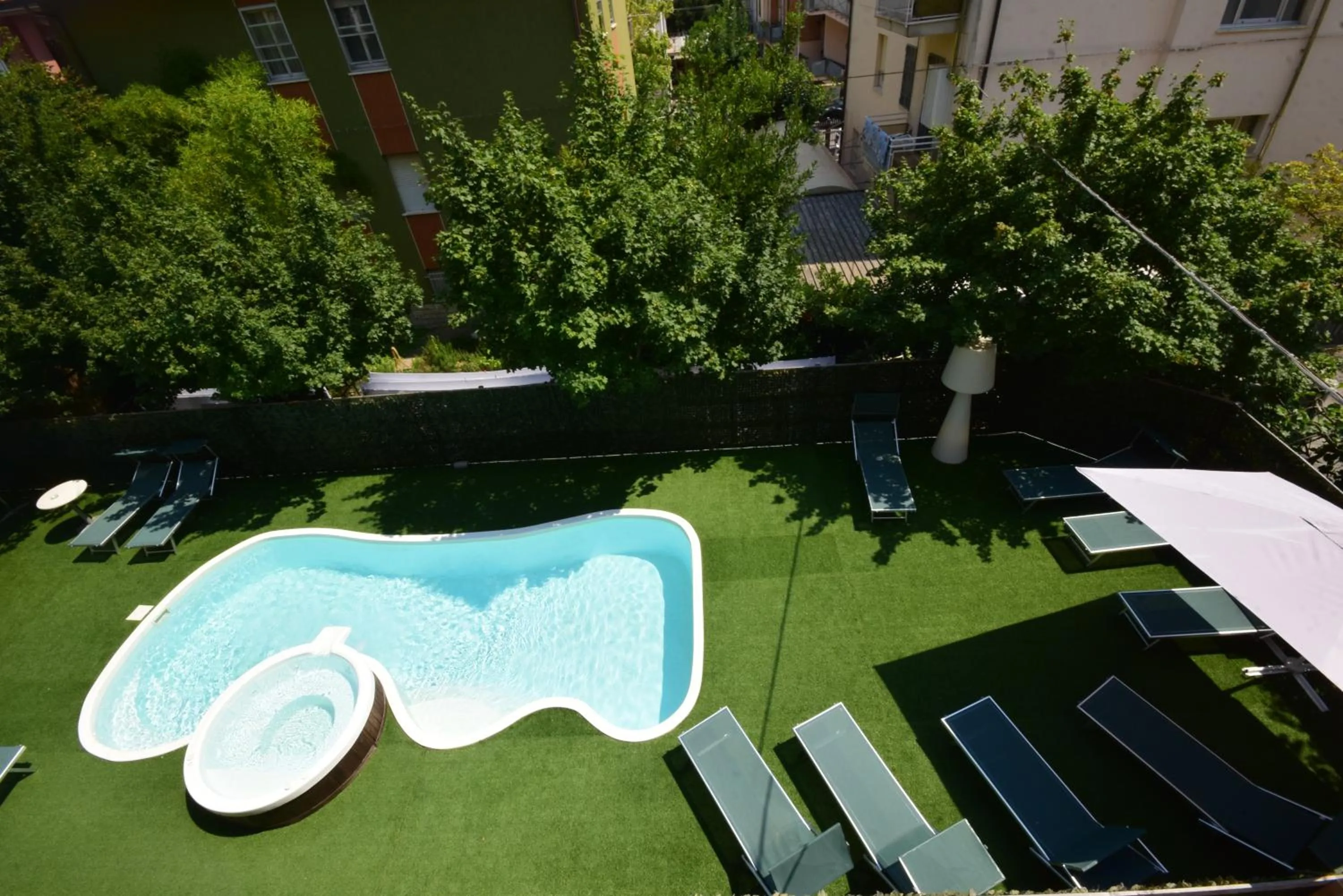 Garden in Hotel Como