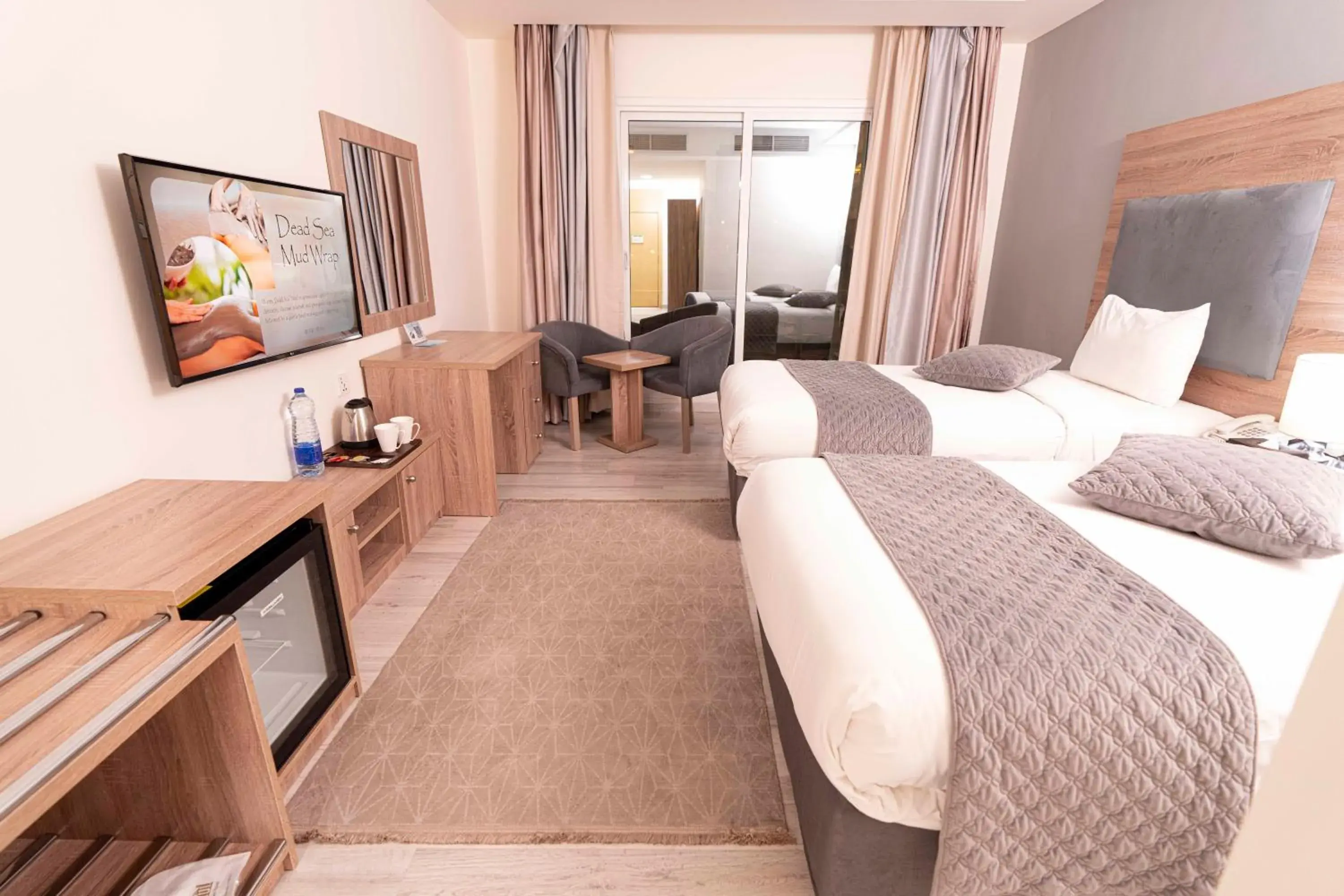 Bed in Petra Moon Hotel Bed in Petra Moon Hotel