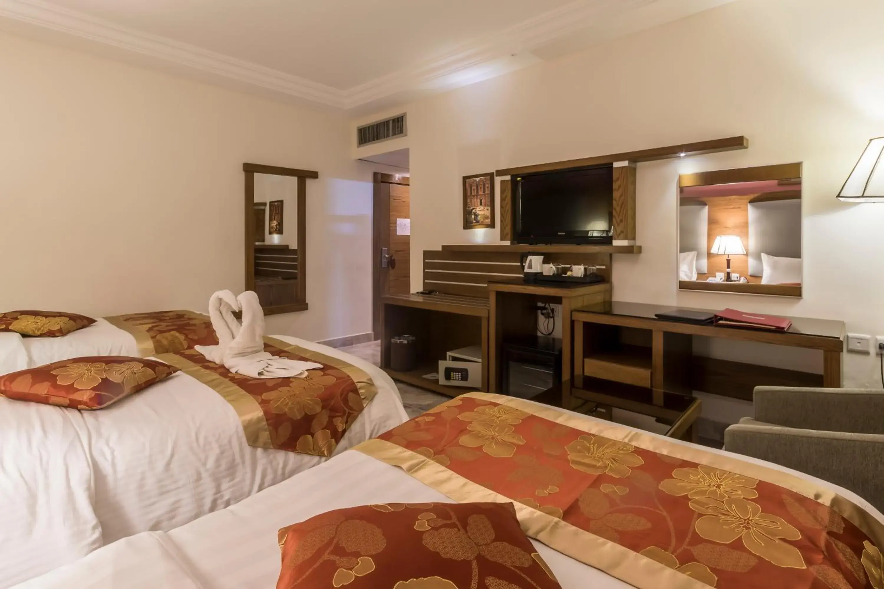 Bed in Petra Moon Hotel Bed in Petra Moon Hotel