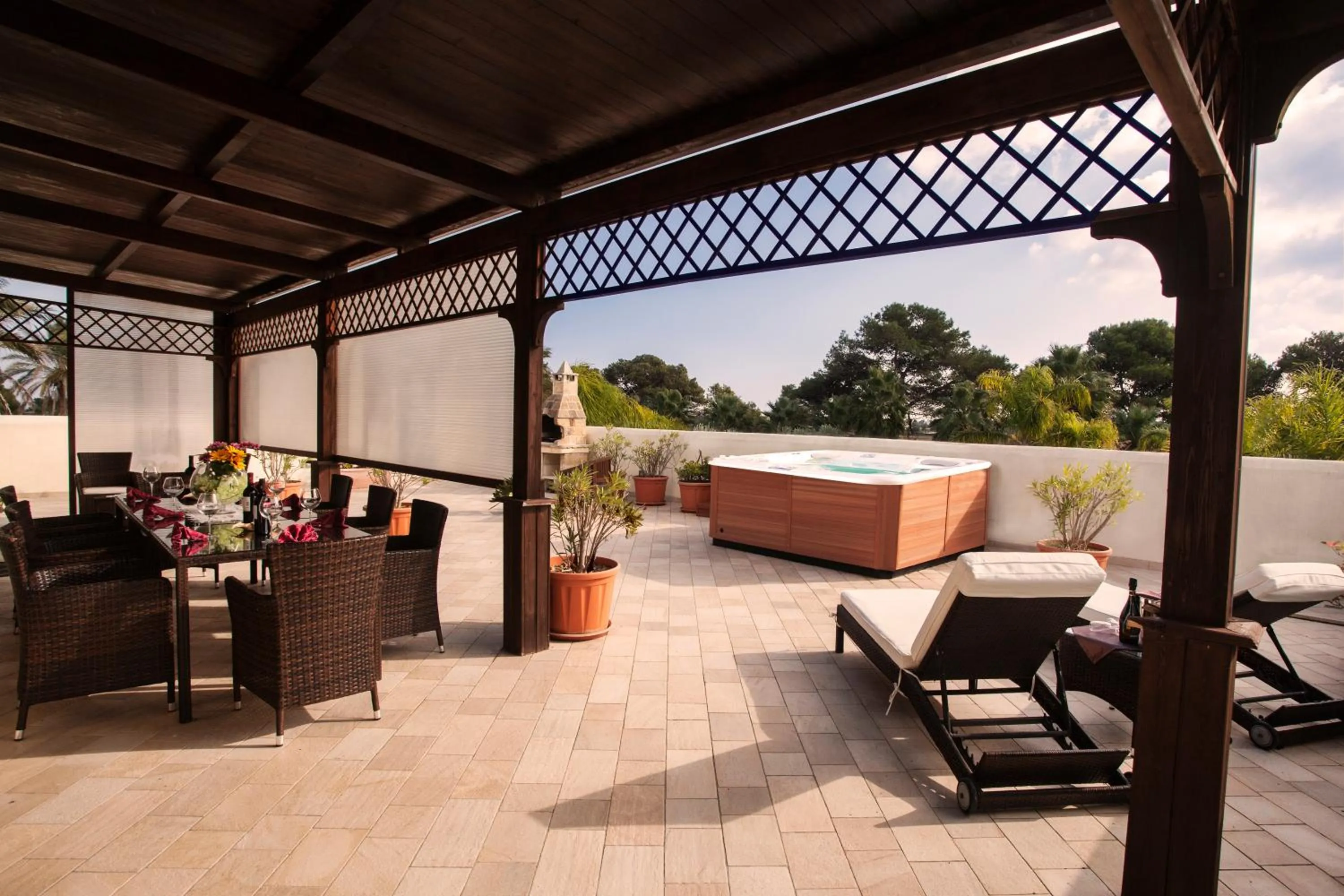Shower in Green Paradise Resort
