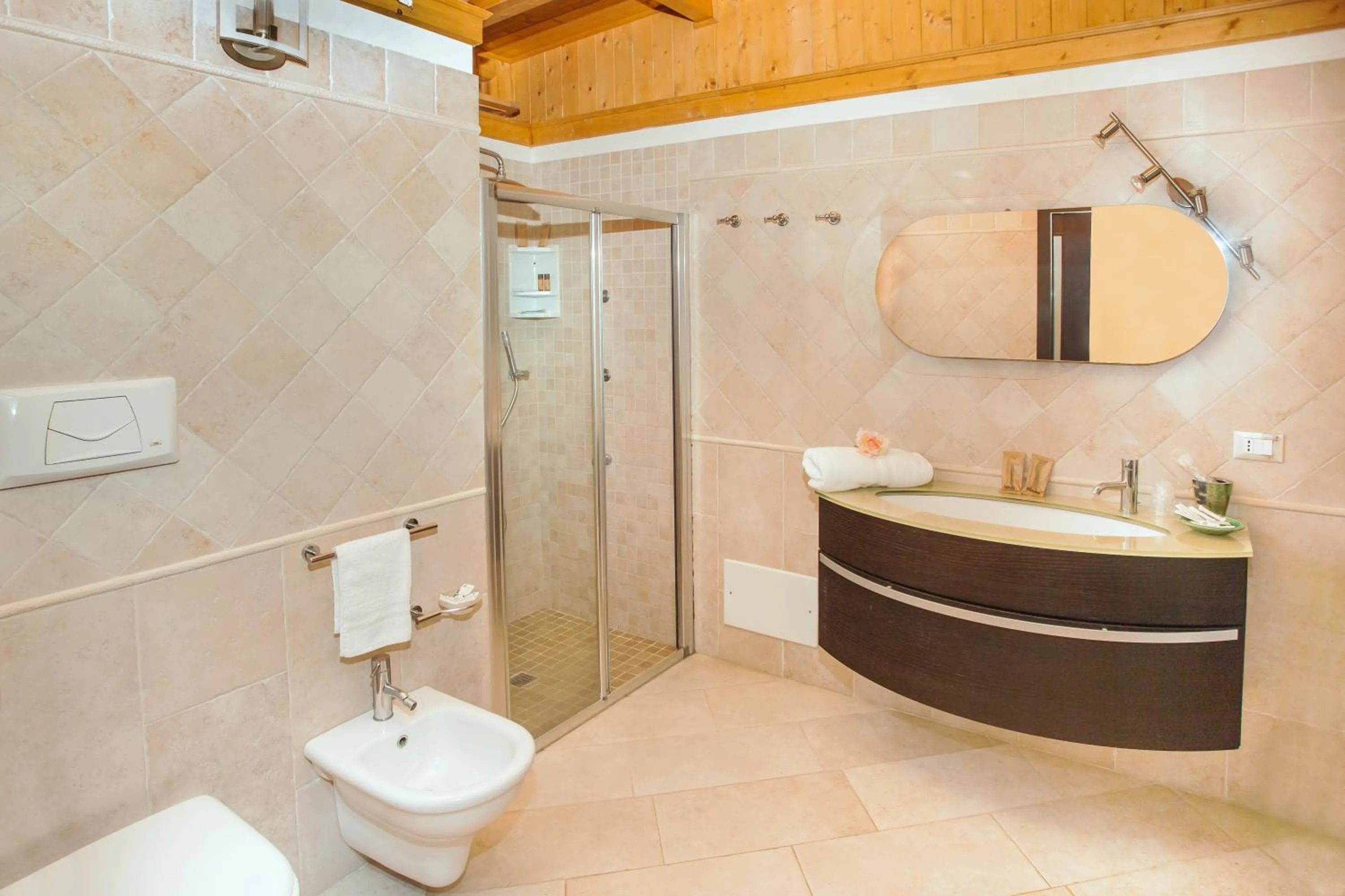 Shower in Green Paradise Resort