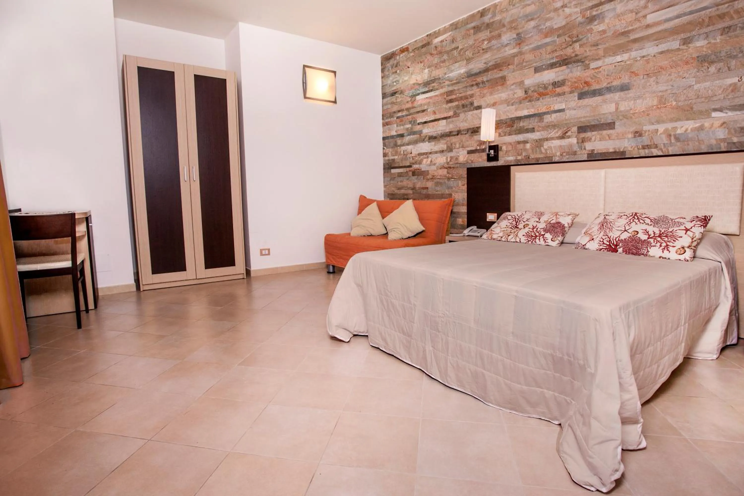 Bed in Green Paradise Resort