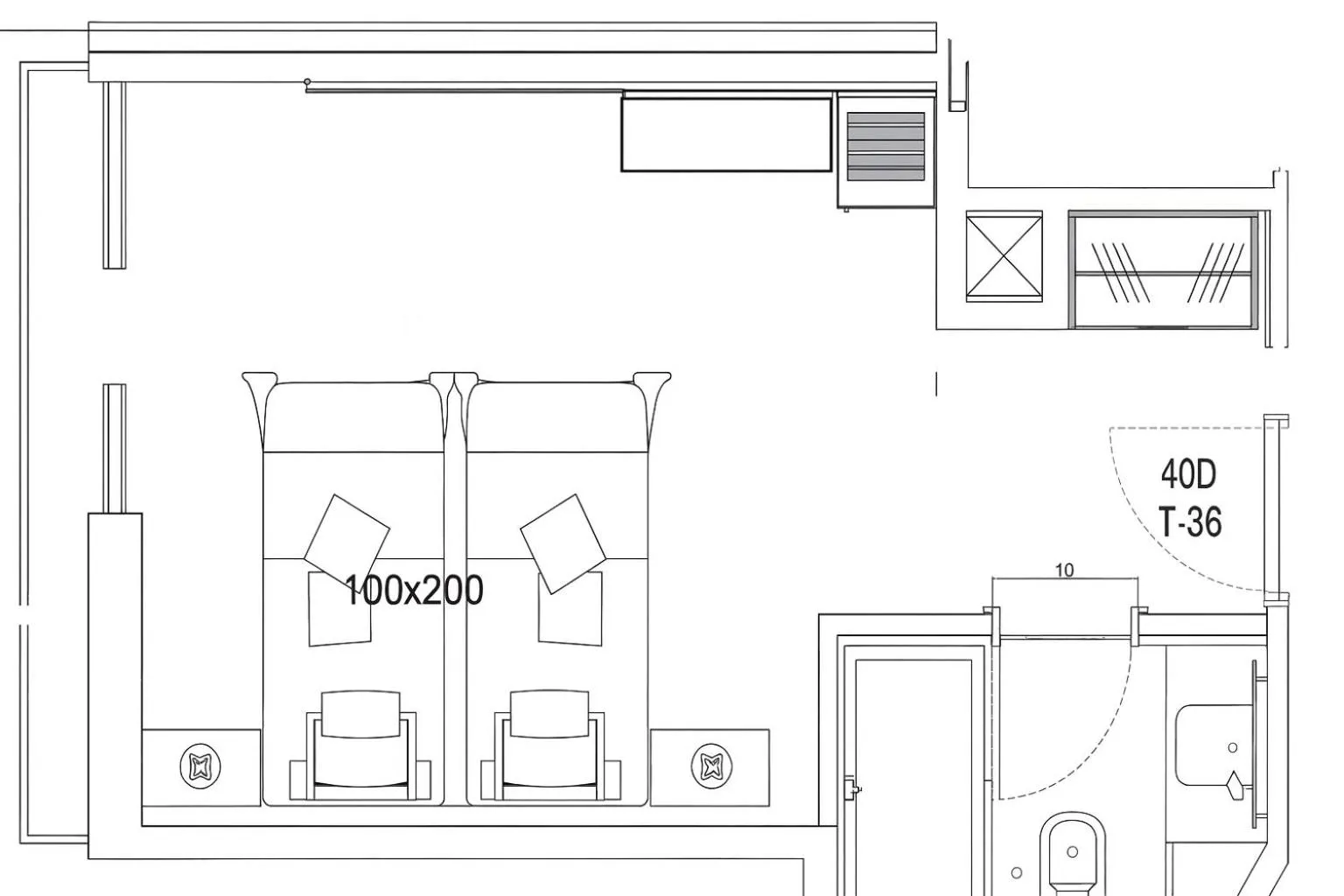 Floor plan in Xperia Saray Beach Hotel