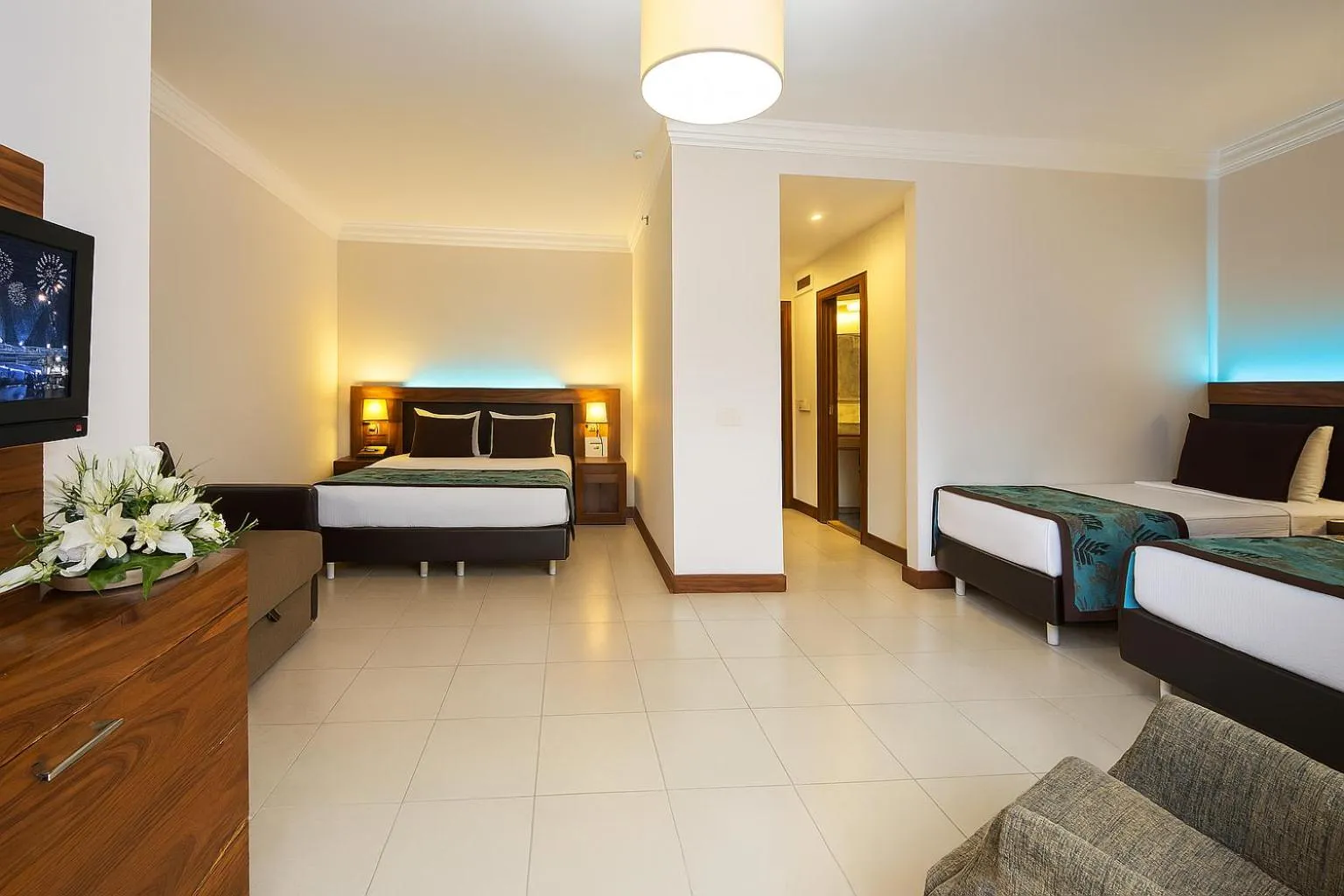 Photo of the whole room, Bed in Xperia Grand Bali Hotel - All Inclusive