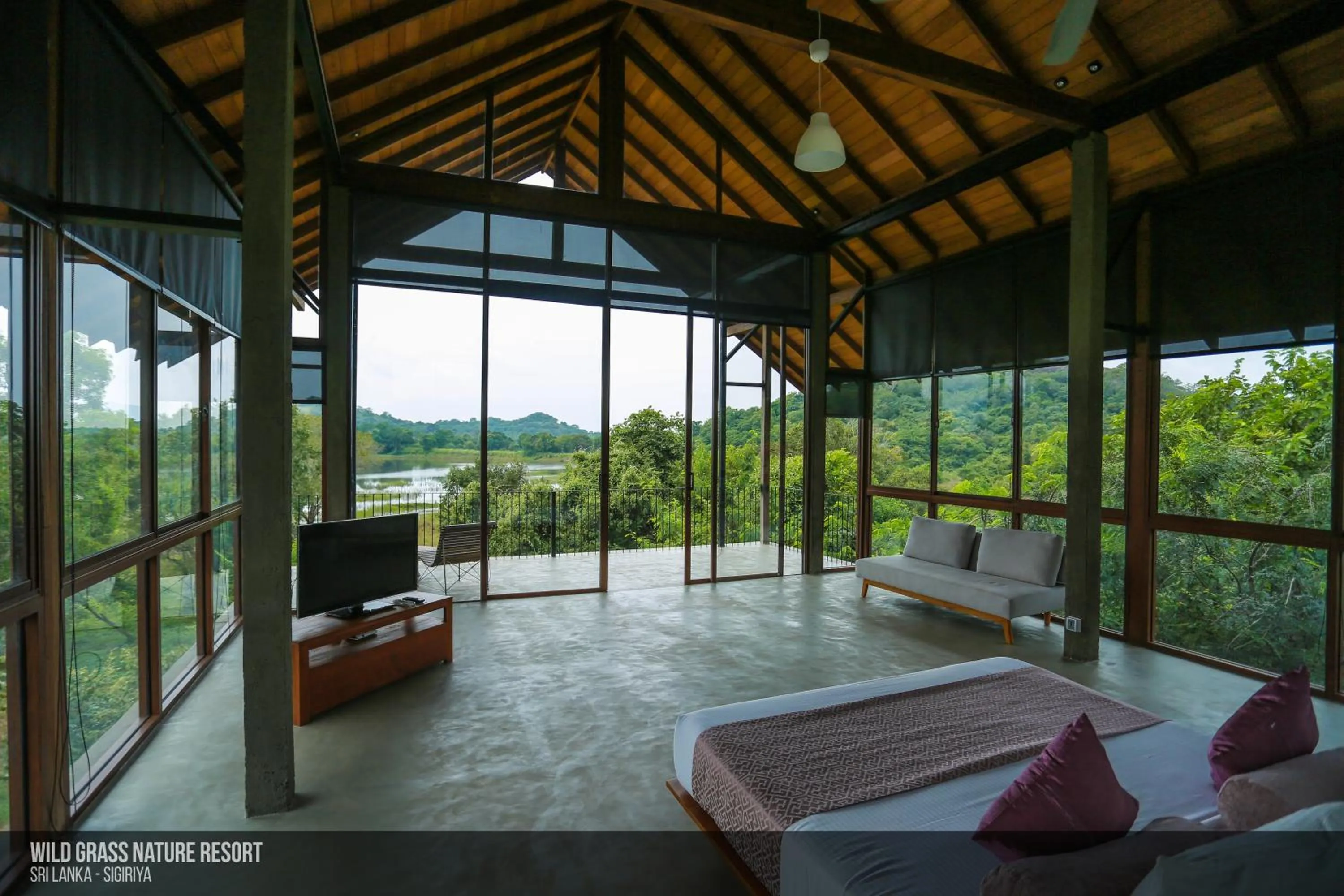 Garden view in Wild Grass Nature Resort