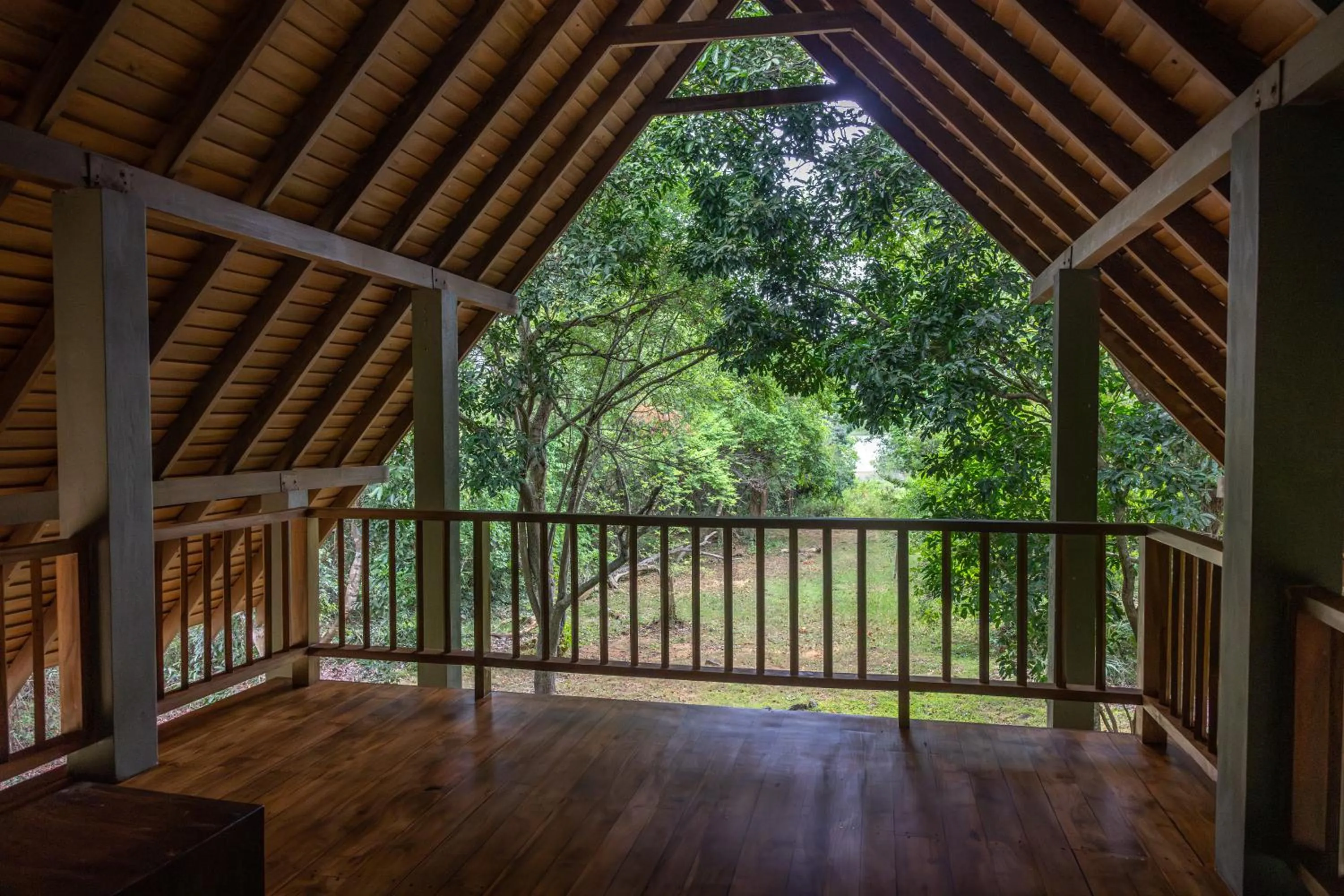 Balcony/Terrace in Wild Grass Nature Resort