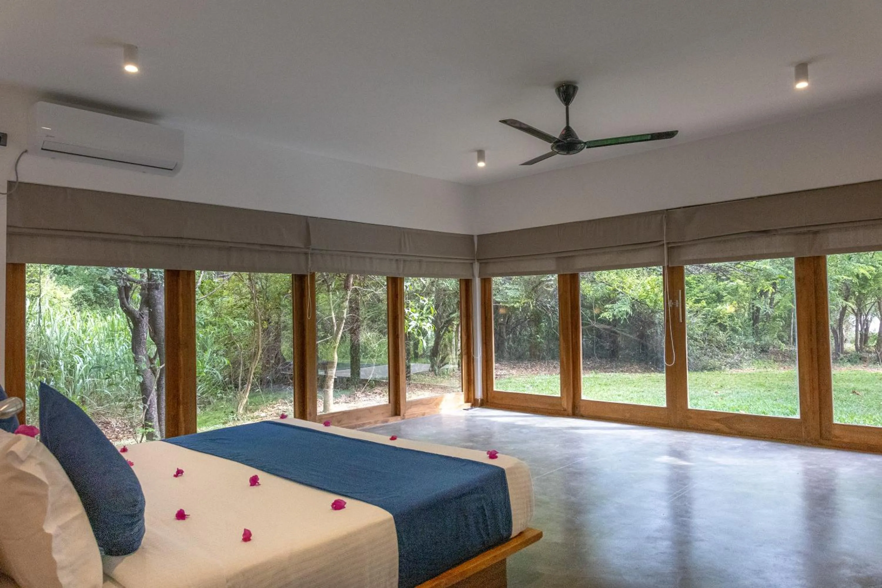 Natural landscape, Bed in Wild Grass Nature Resort