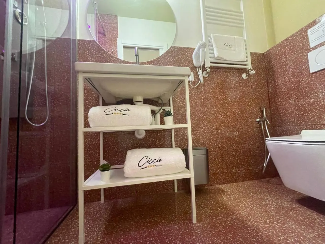 Shower in Ciccio Rooms and breakfast - Self check-in