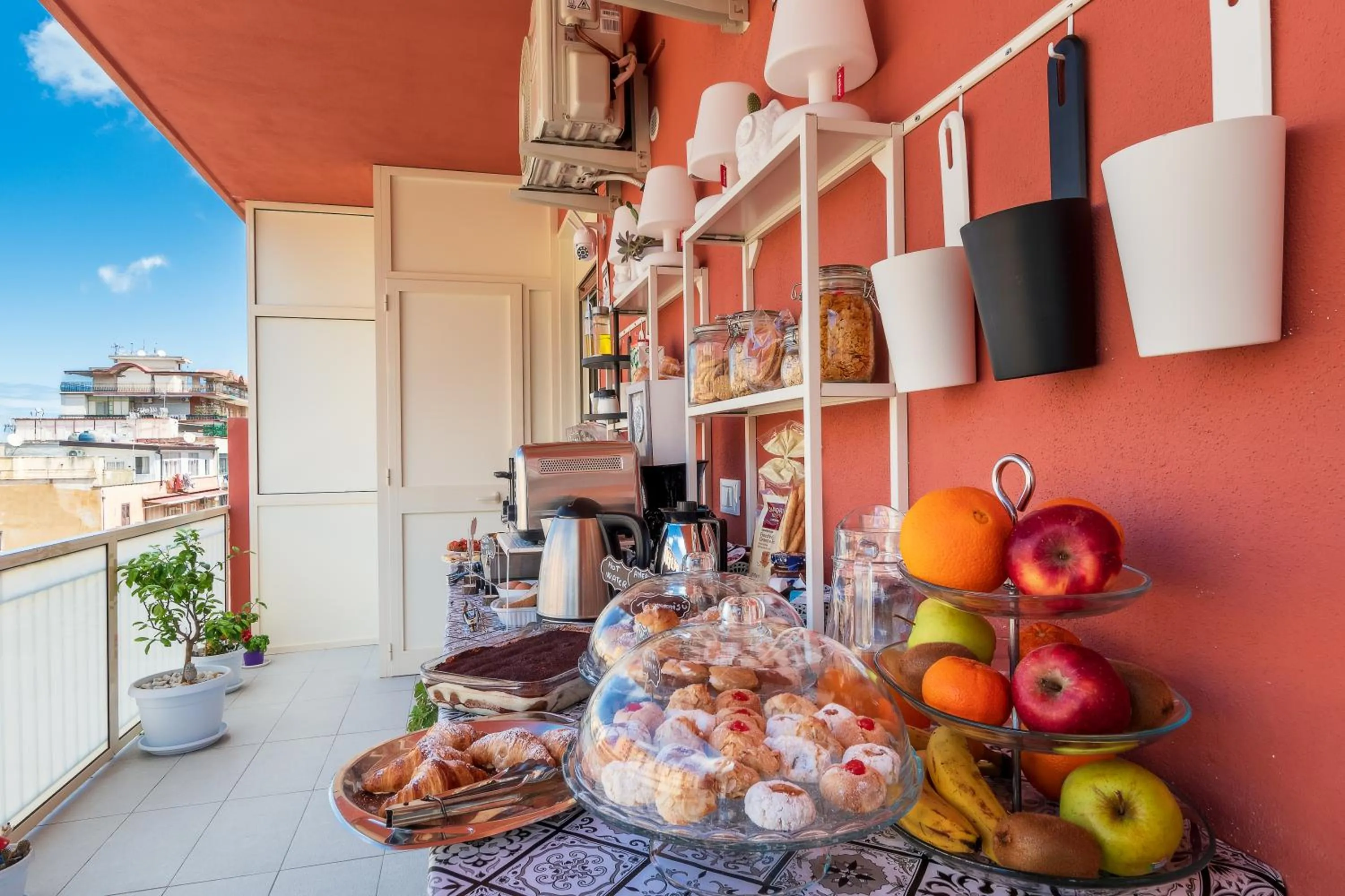 Balcony/Terrace in Ciccio Rooms and breakfast - Self check-in