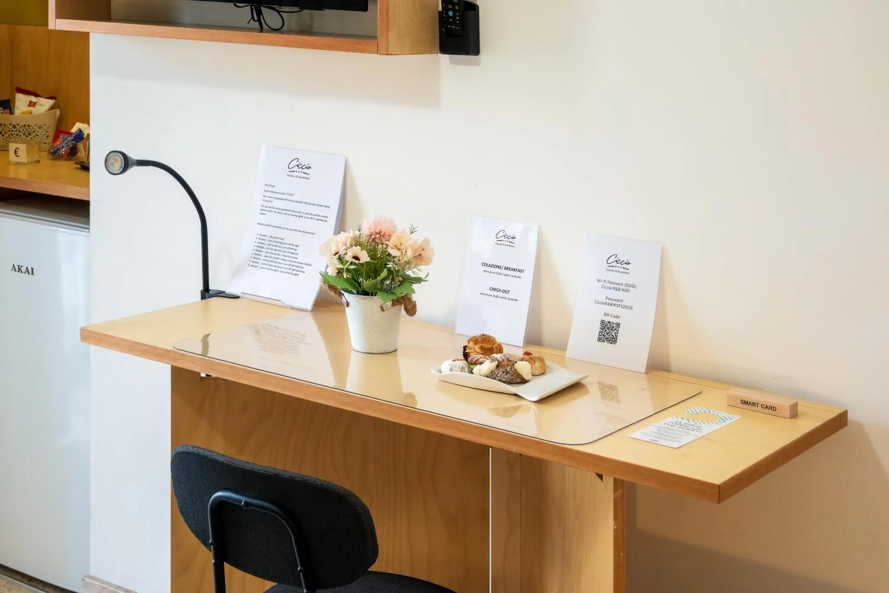 Decorative detail in Ciccio Rooms and breakfast - Self check-in