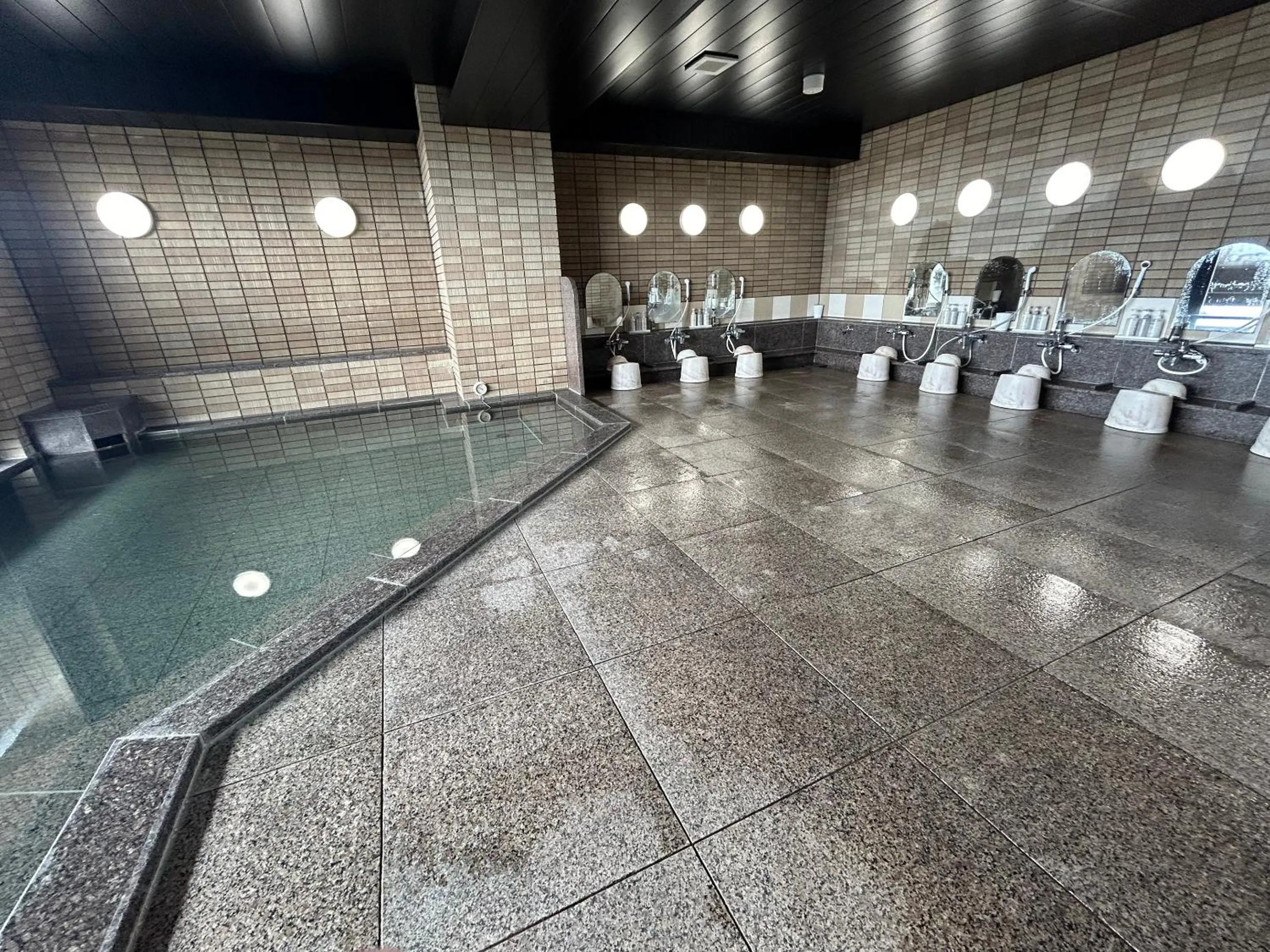 Public Bath in Hotel Route-Inn Kanazawa Ekimae