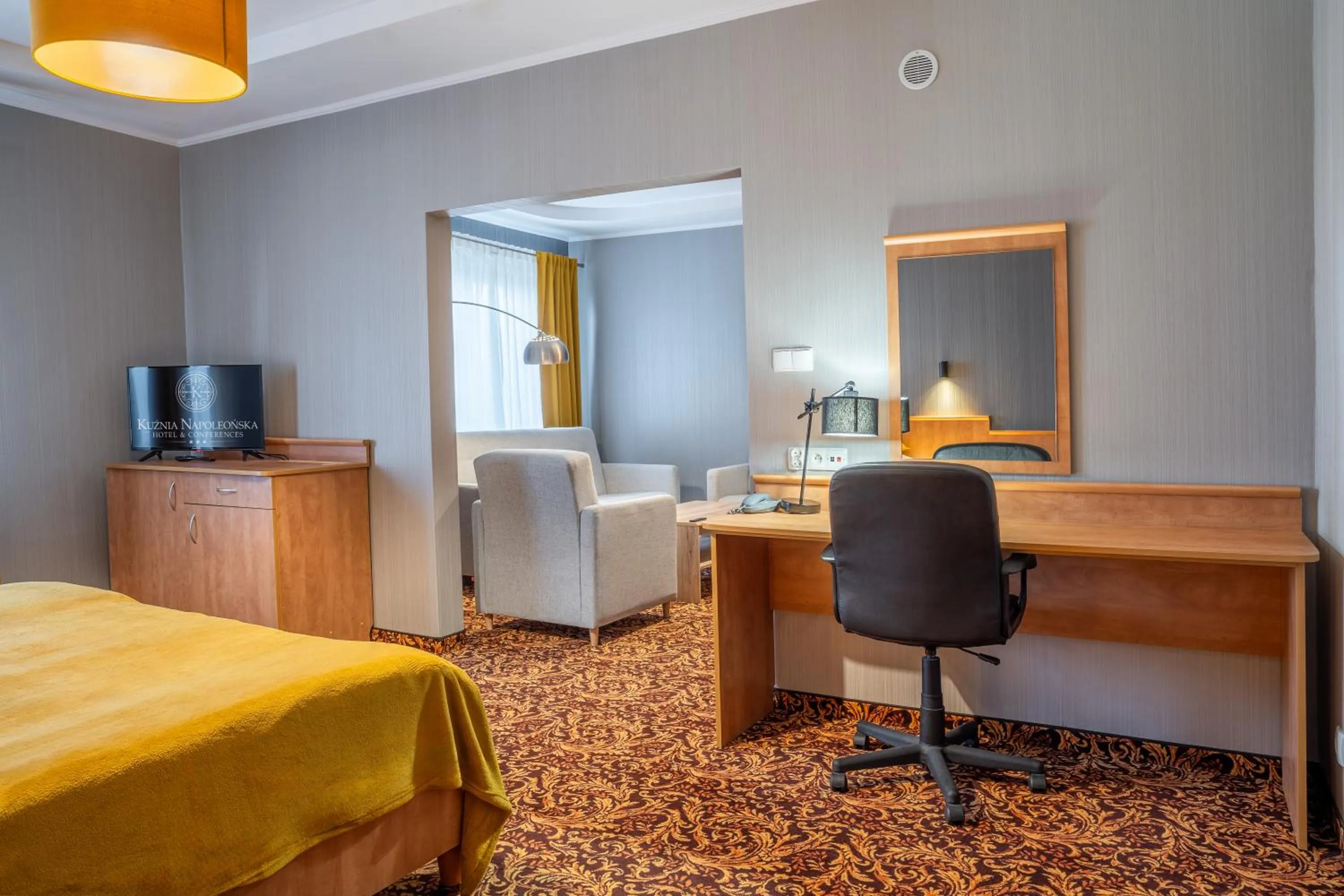 Living room in Hotel Kuźnia Napoleońska