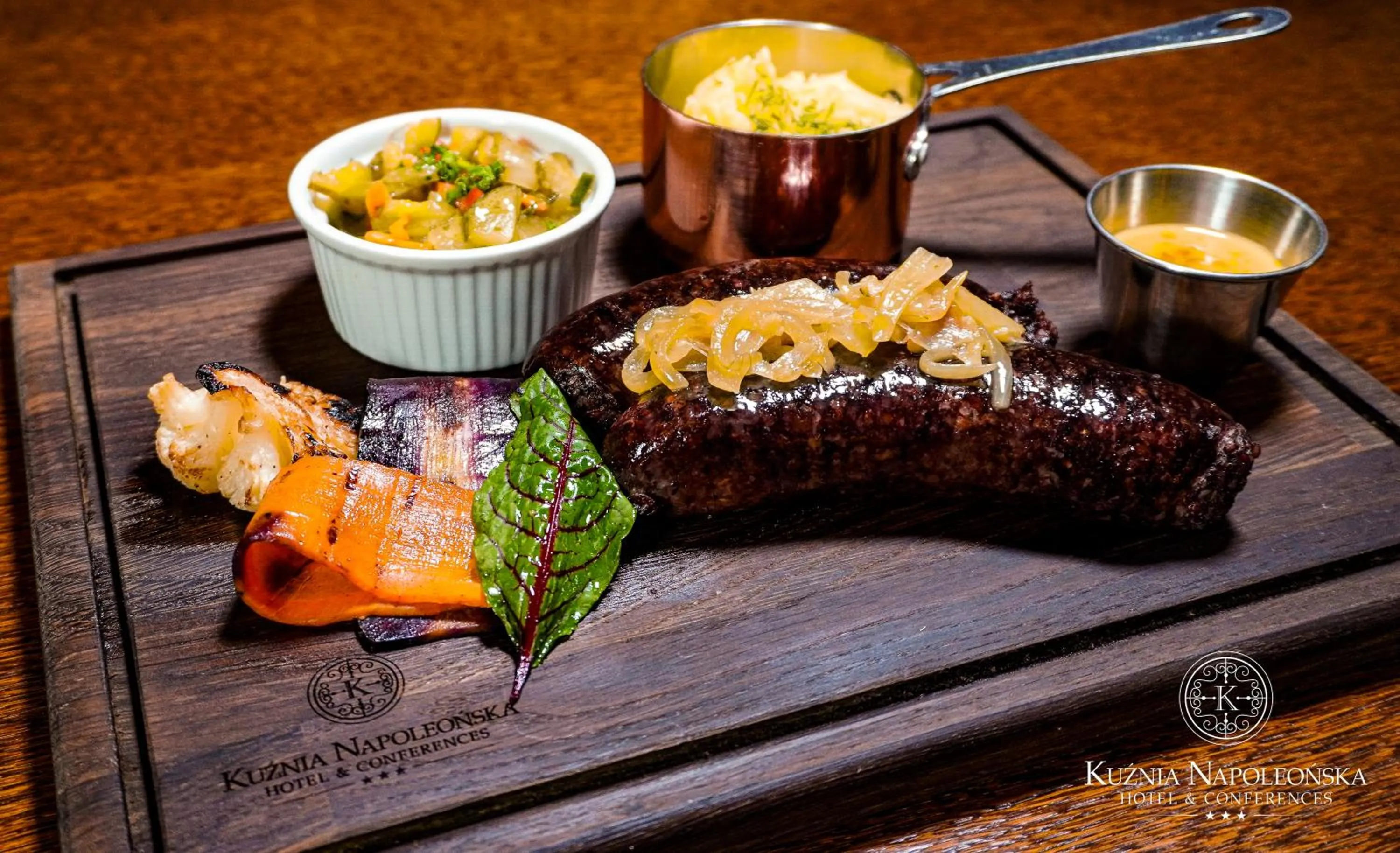 Food and drinks in Hotel Kuźnia Napoleońska