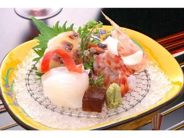Food close-up in Kadonobo Ryokan