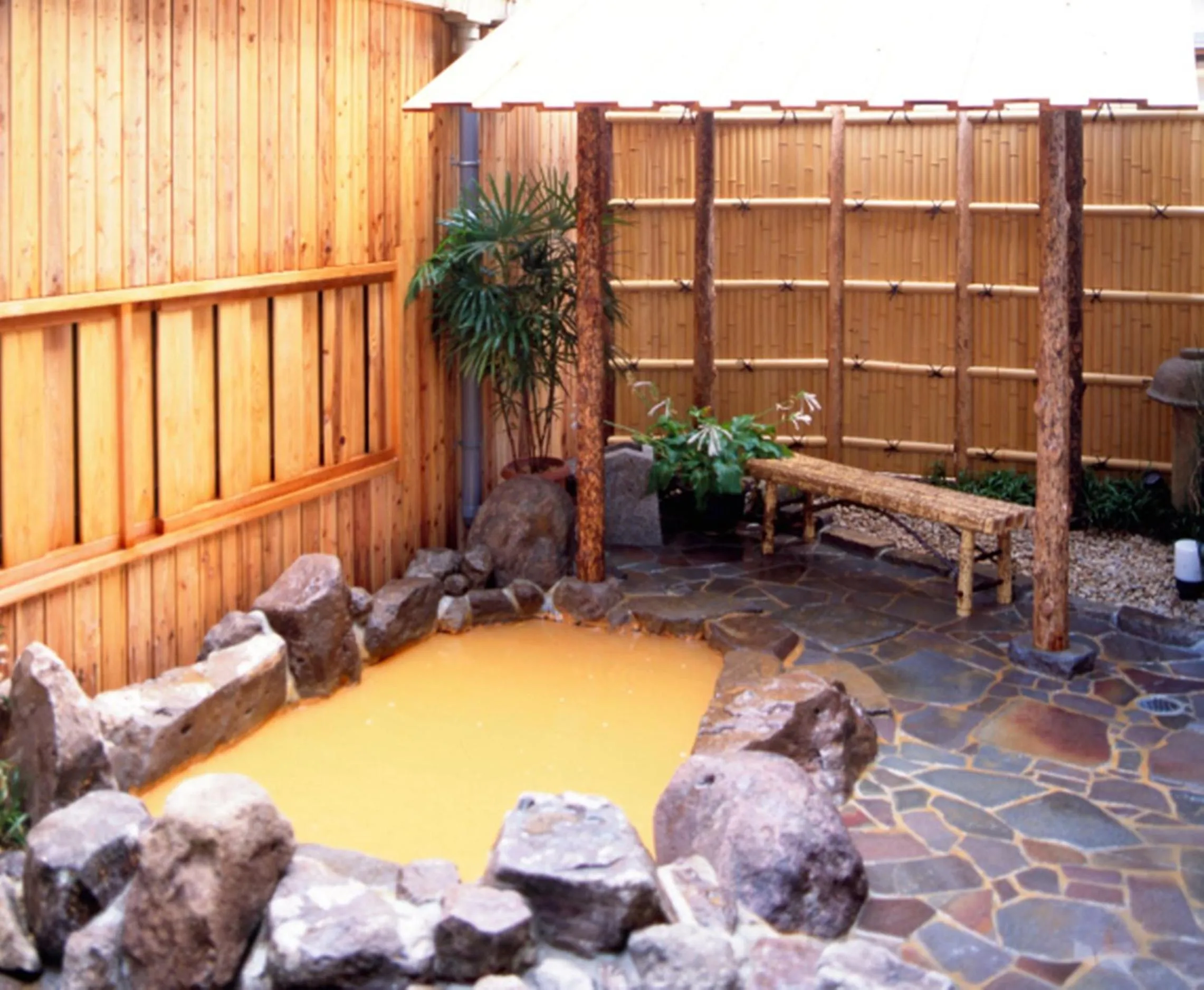 Hot Spring Bath in Kadonobo Ryokan