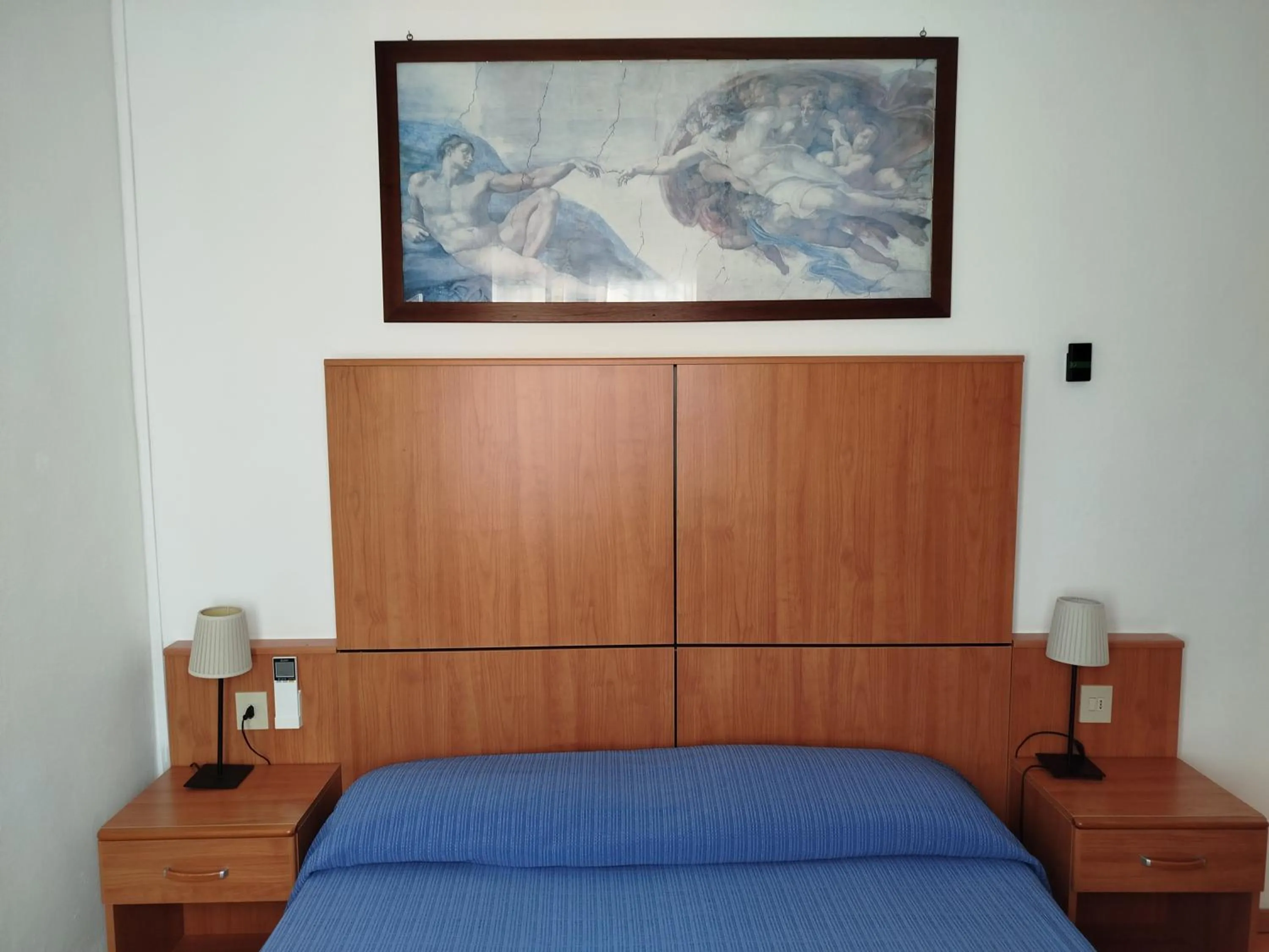 Bed in Hotel Silva Frontemare