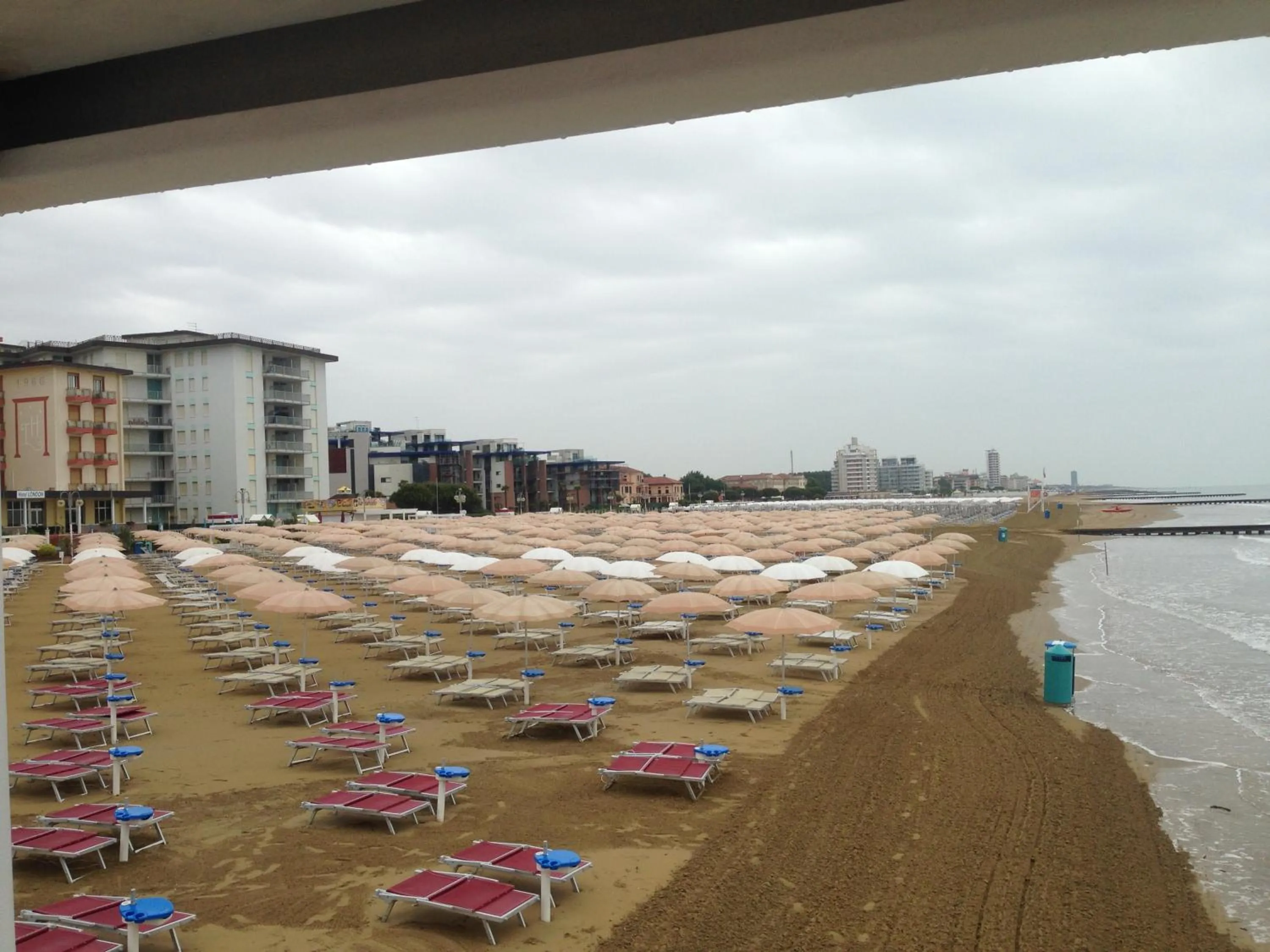 Beach in Hotel Silva Frontemare