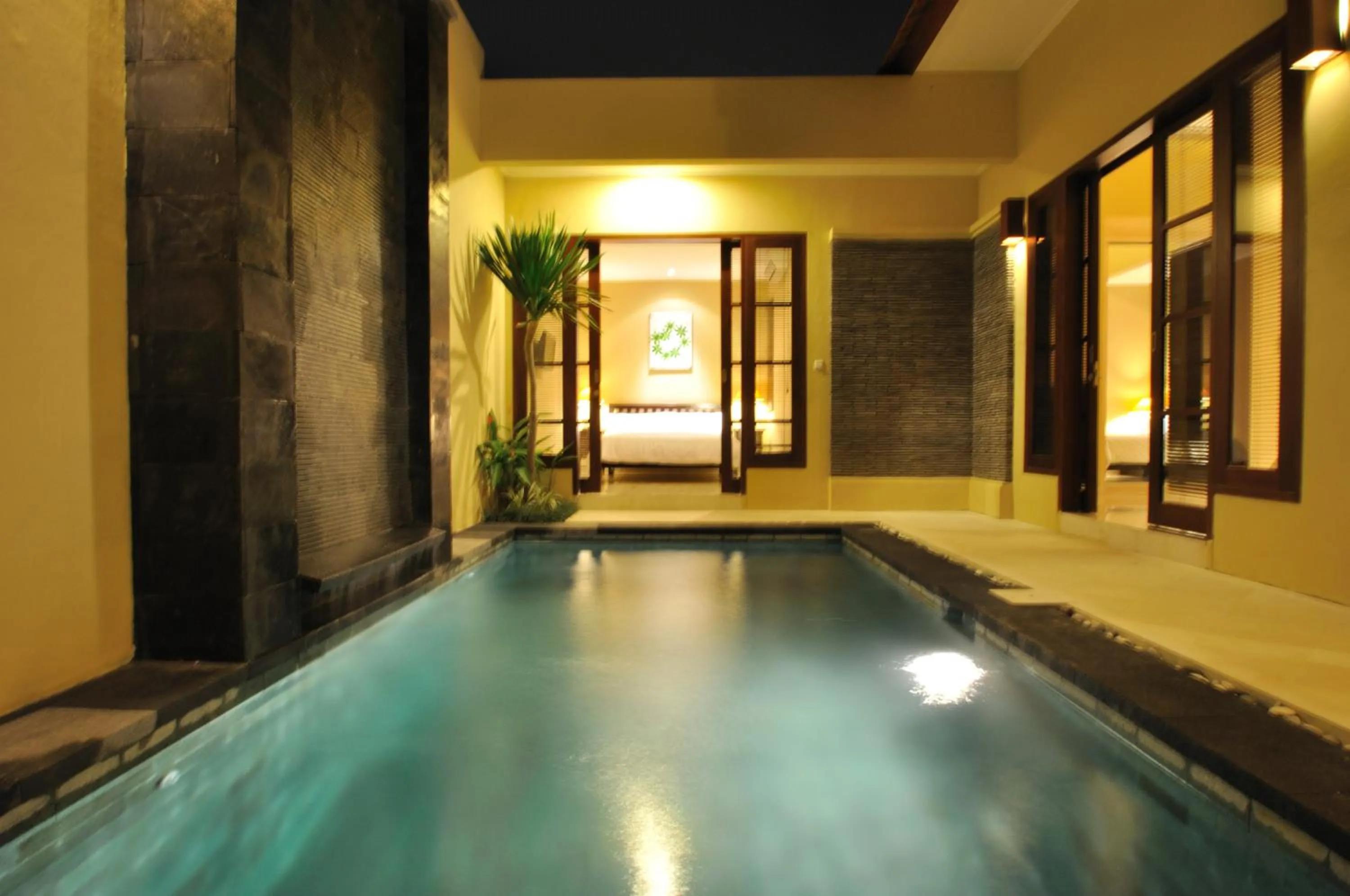 Bed in The Jas Villas