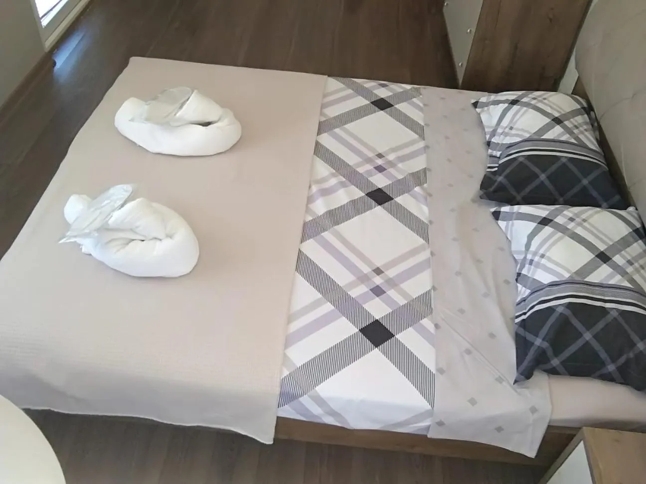 Bed in Güzel Yalı Evleri Residence &Apart Hotel