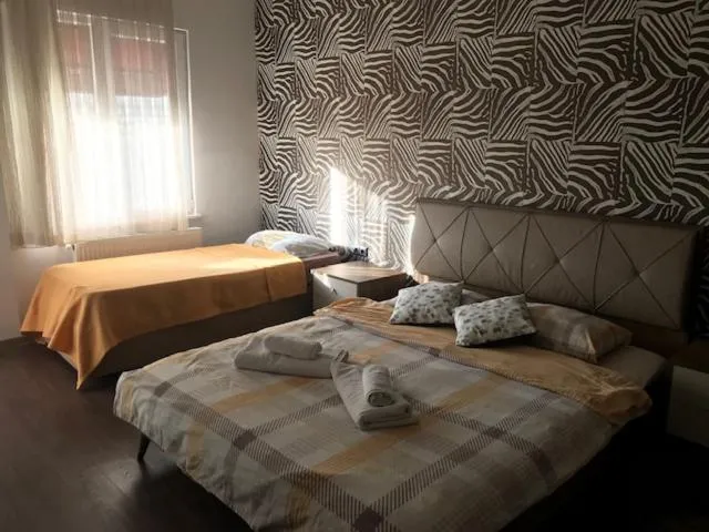Bed in Güzel Yalı Evleri Residence &Apart Hotel