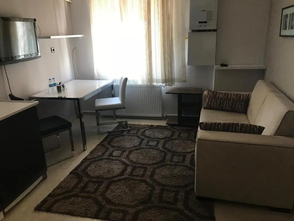 Kitchen or kitchenette in Güzel Yalı Evleri Residence &Apart Hotel