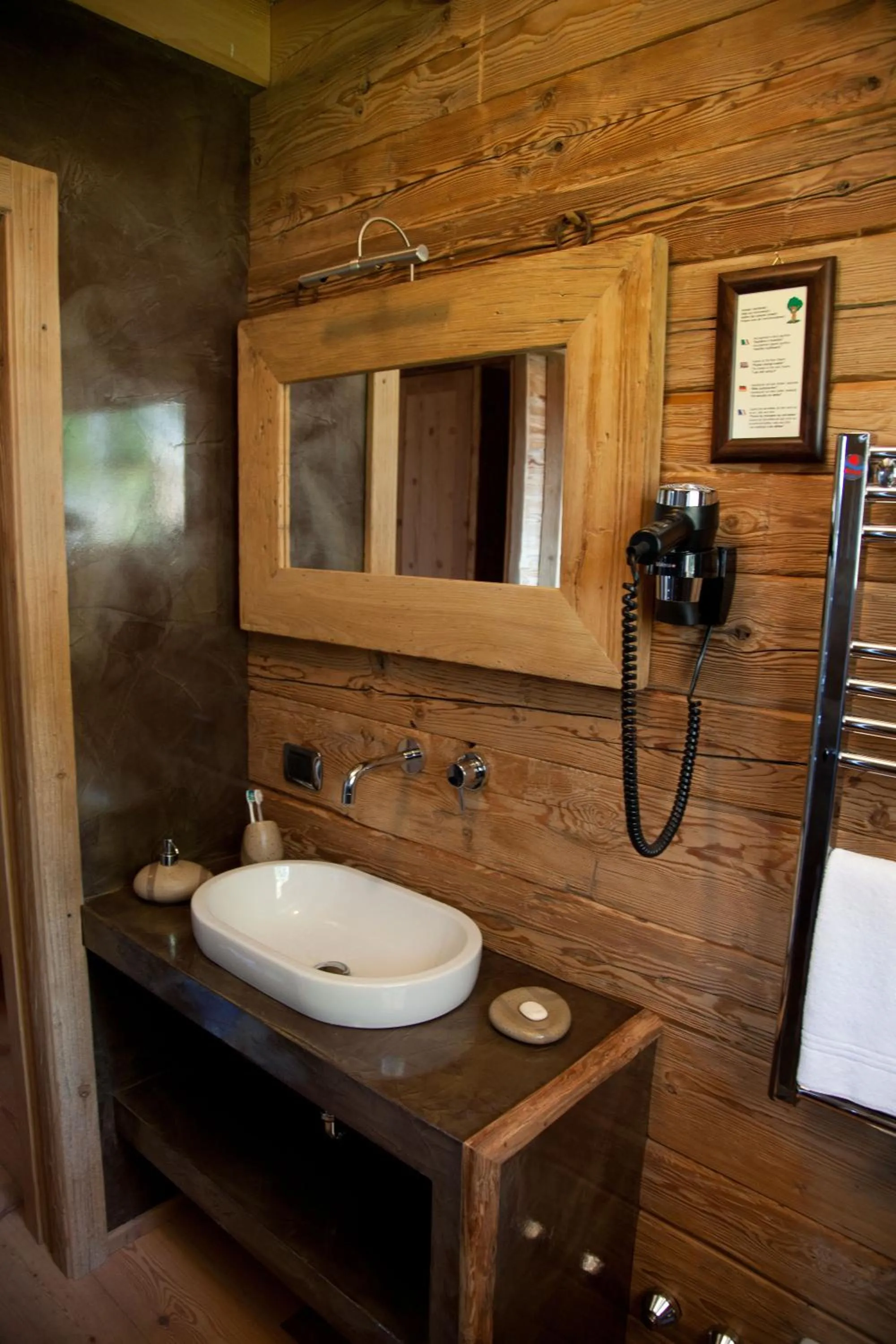 Bathroom in Fogajard Lovely Chalet