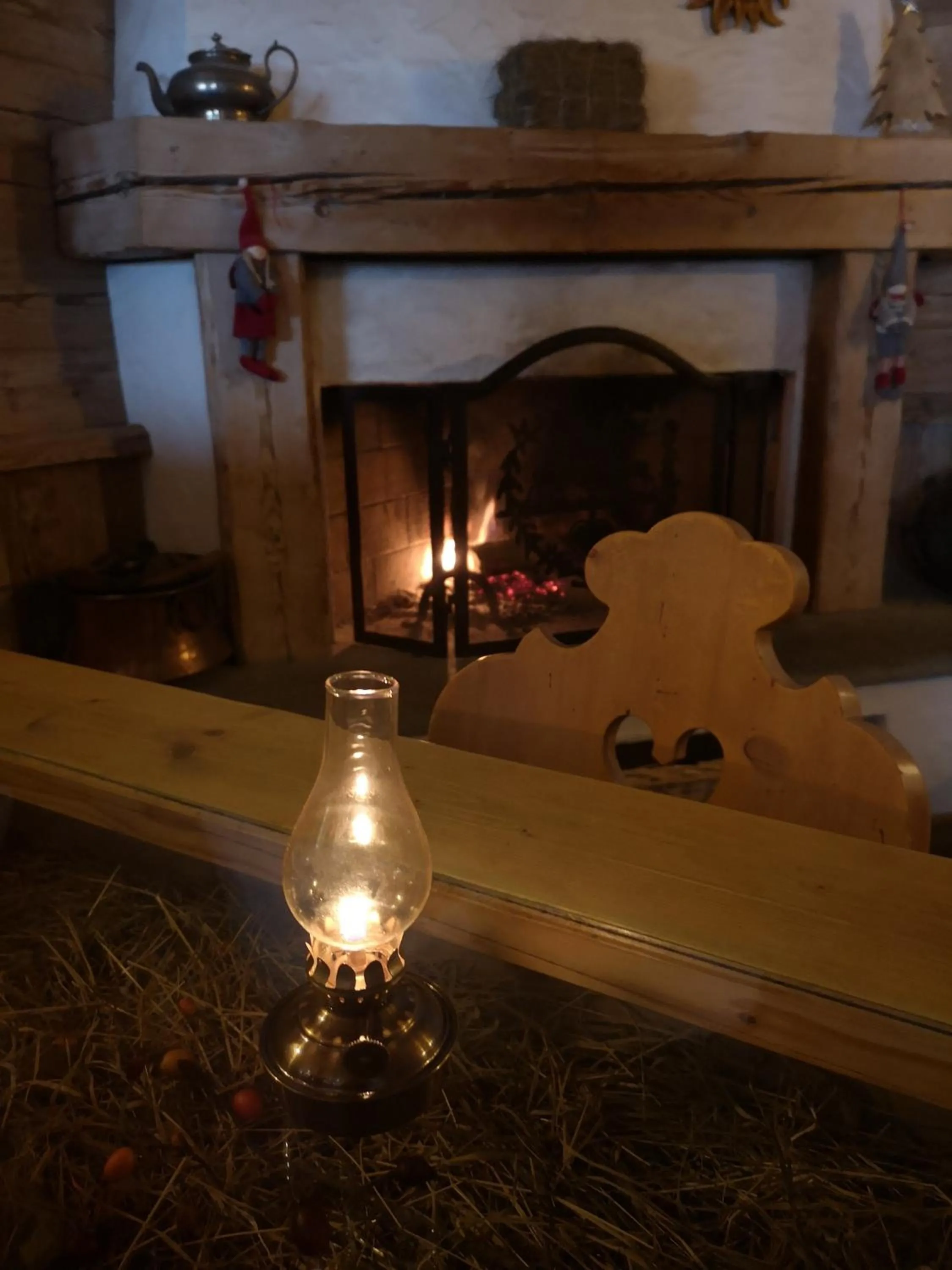 Living room in Fogajard Lovely Chalet