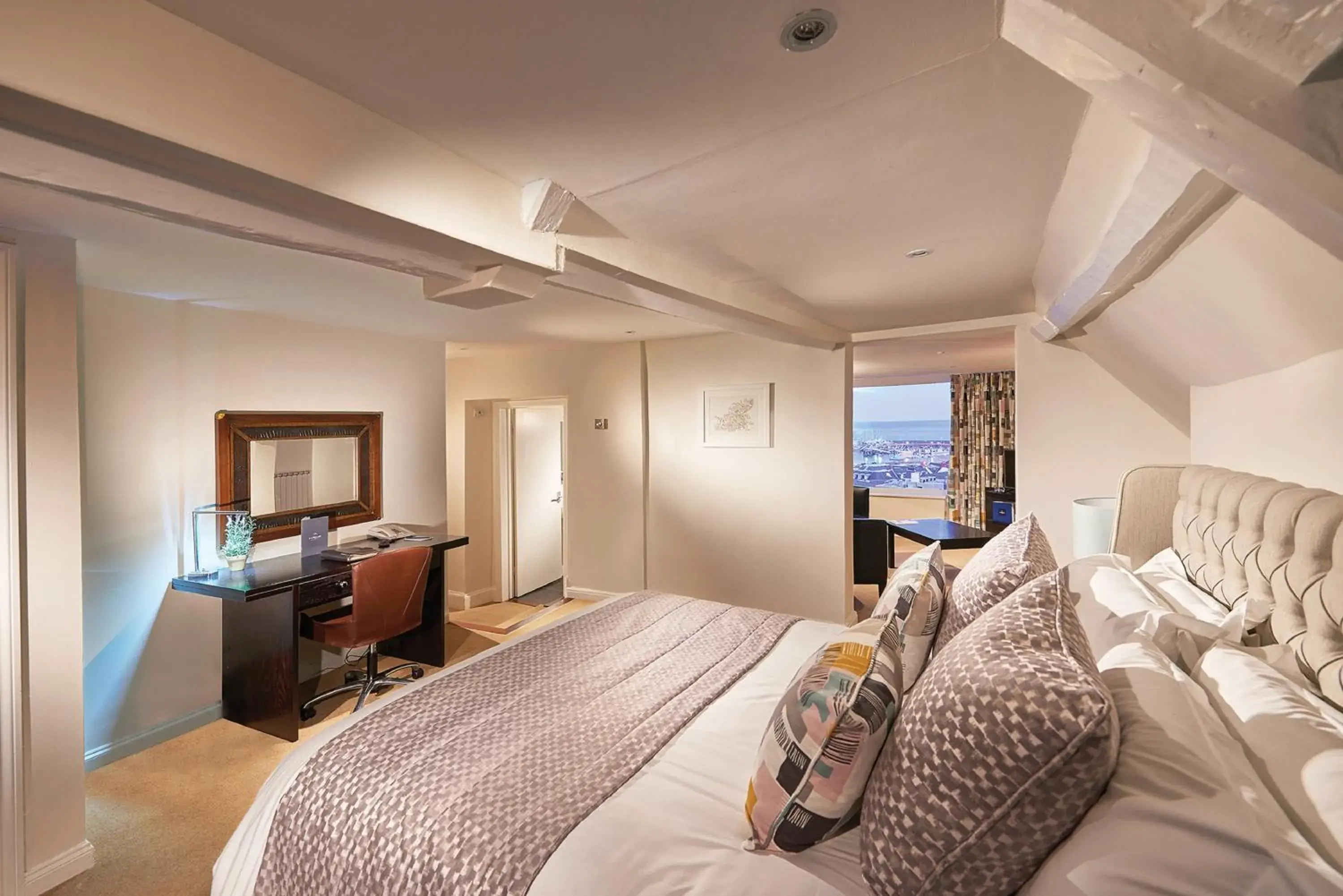 Bed in La Fregate Hotel Bed in La Fregate Hotel